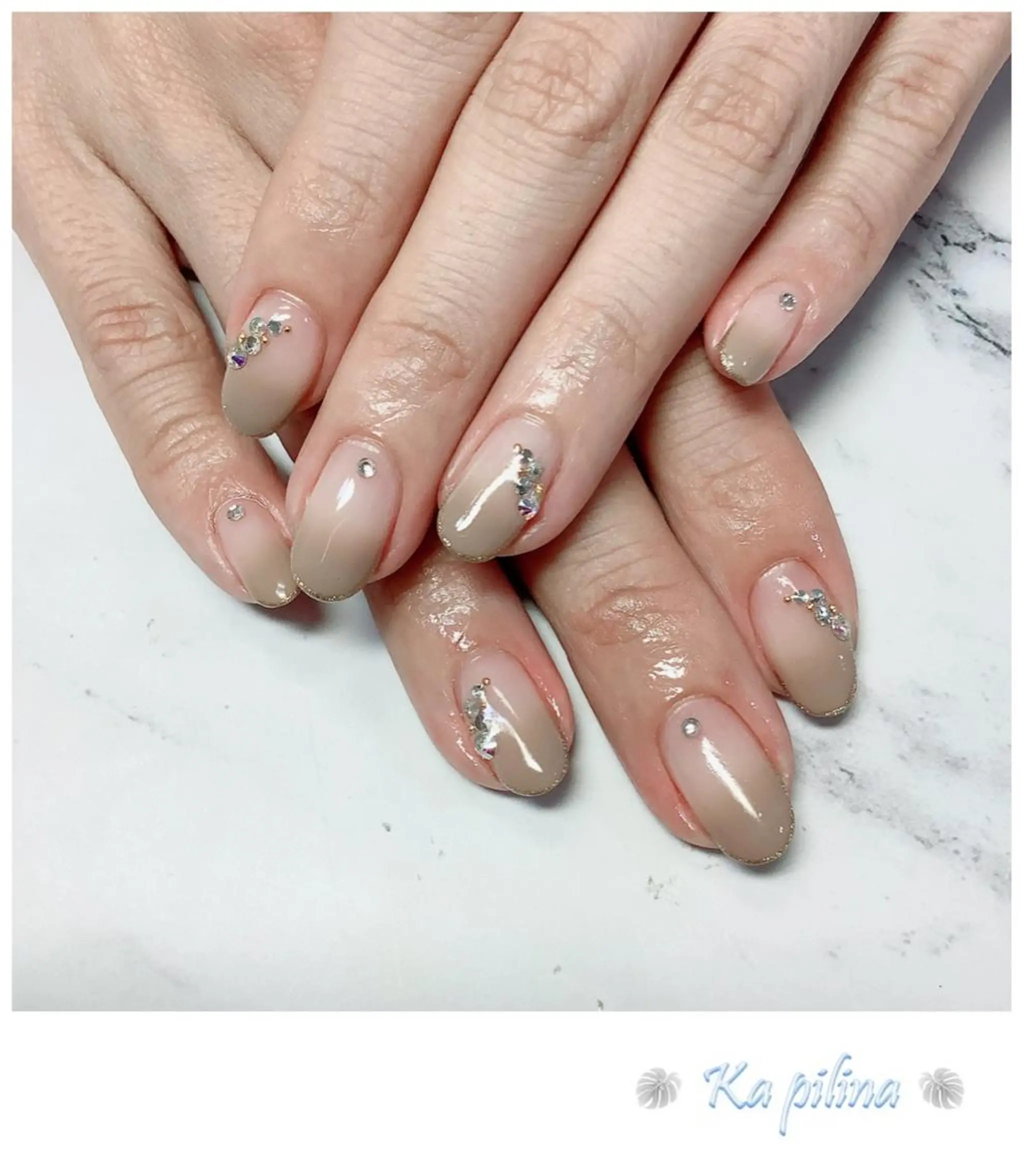 ネイル グラデーション Nail salon Ka pilinaのネイルデザイン