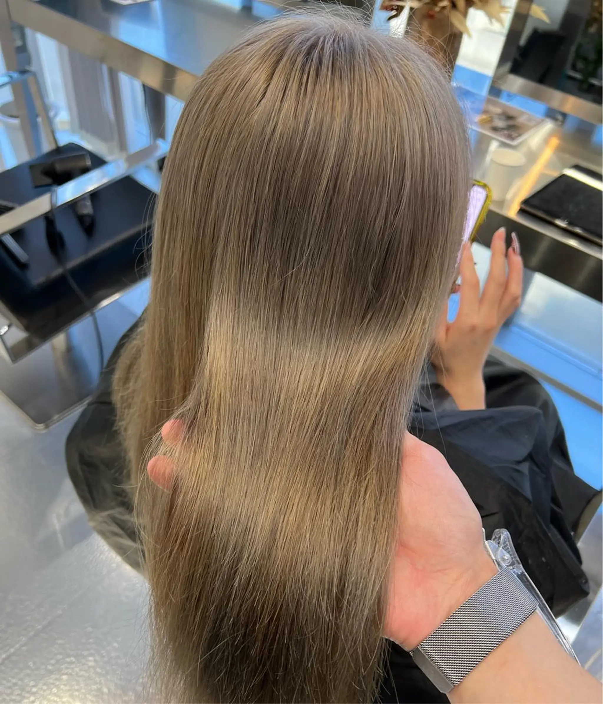 ロング トリートメント CARAT堺東 Aujua認定サロンのヘアスタイル