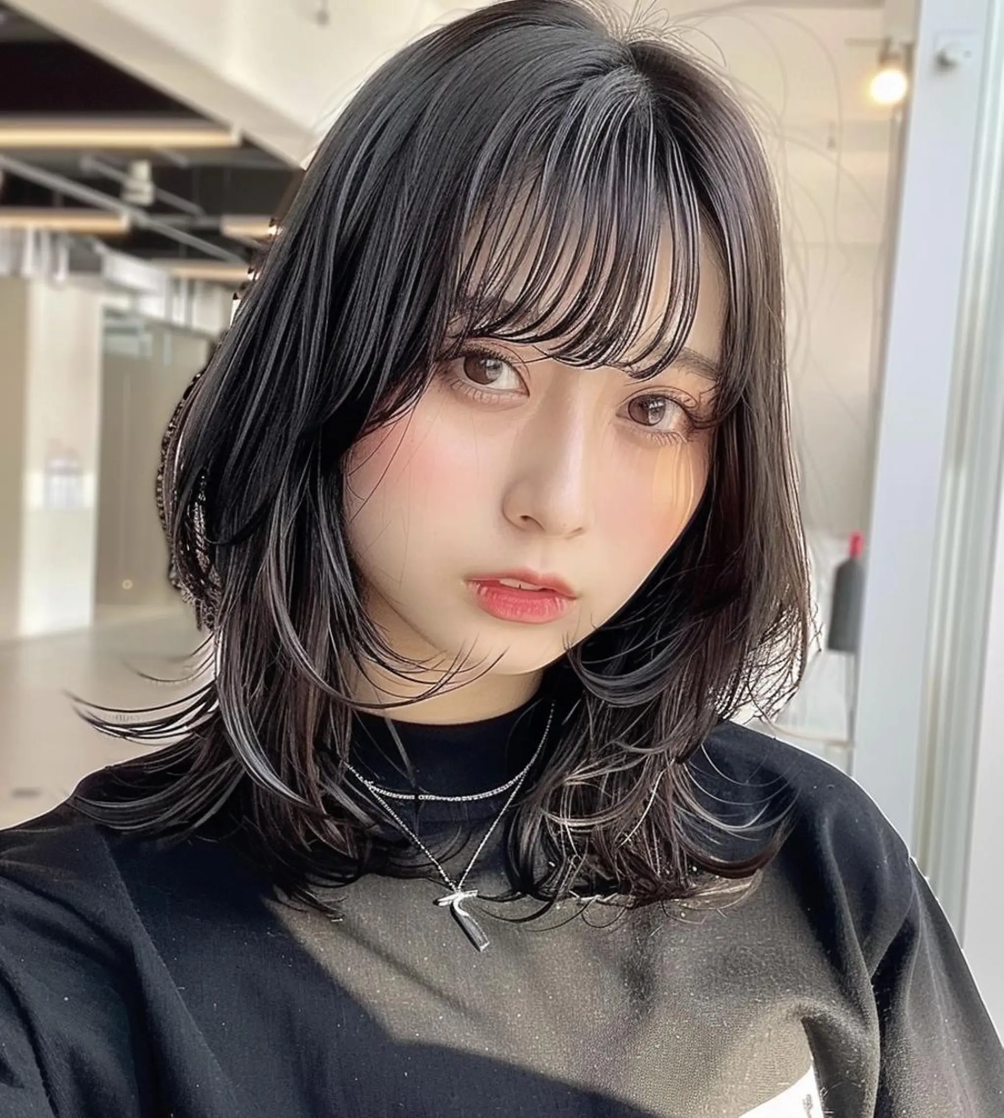 ショート ボブ 髪質改善 ショートヘア 縮毛矯正 酸性ストレート カット レヴ　草加駅3分🌻 ✂️早朝深夜営業🌱のヘアスタイル