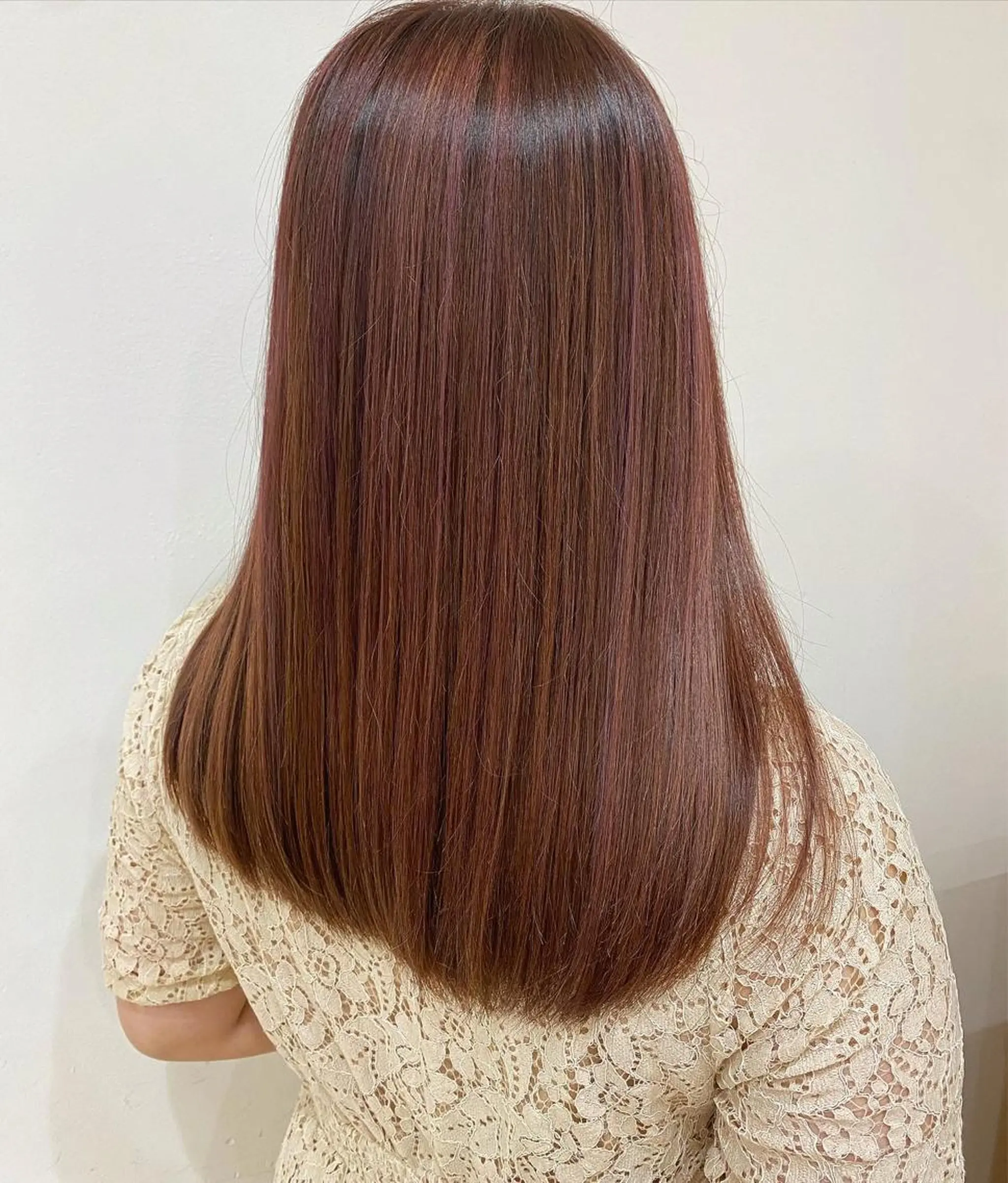 カラー ブラウンカラー ハイライトカラー ピンクカラー 宇佐美 朋香のマツエク・マツパデザイン