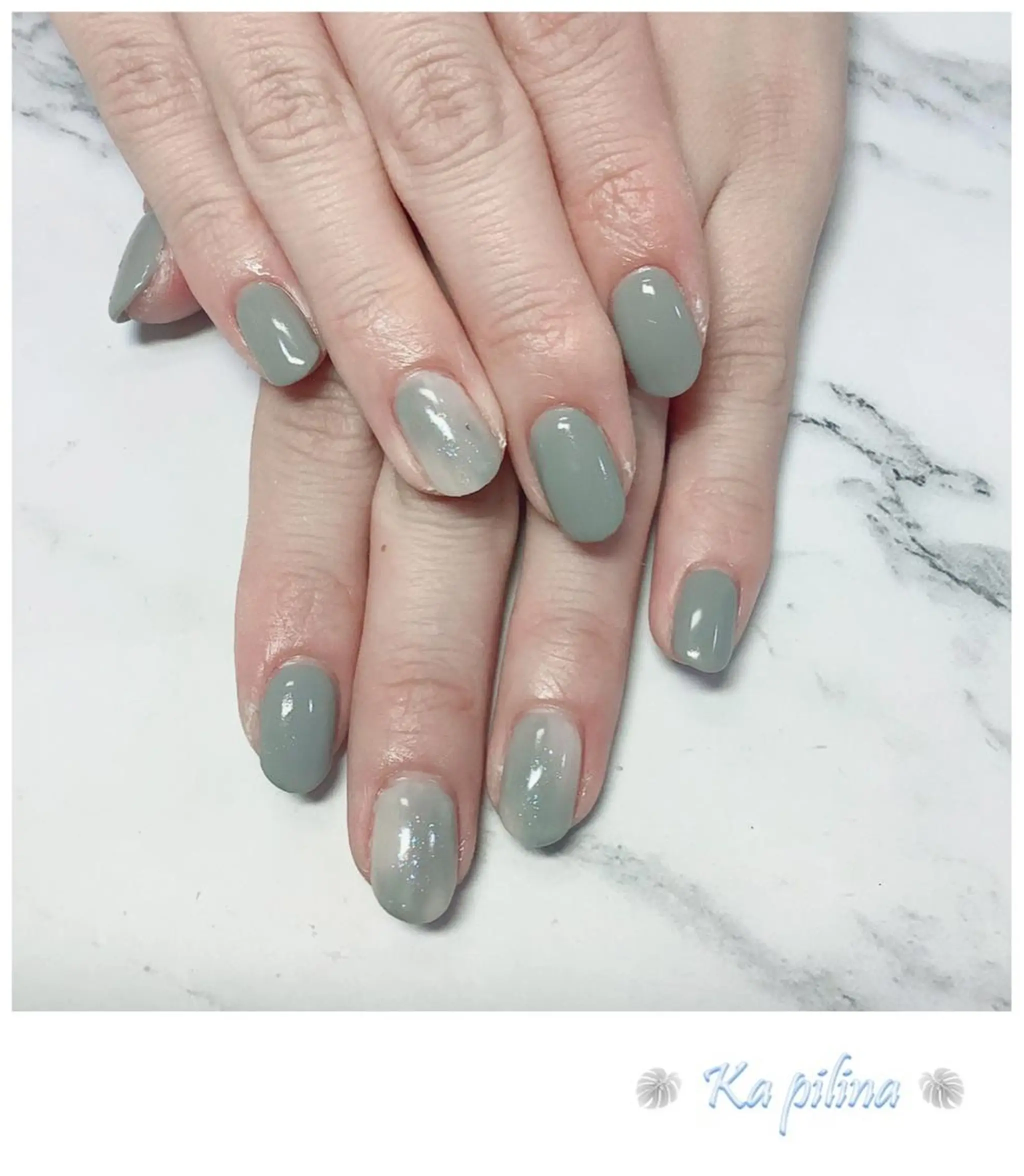 ネイル ニュアンスネイル Nail salon Ka pilinaのネイルデザイン