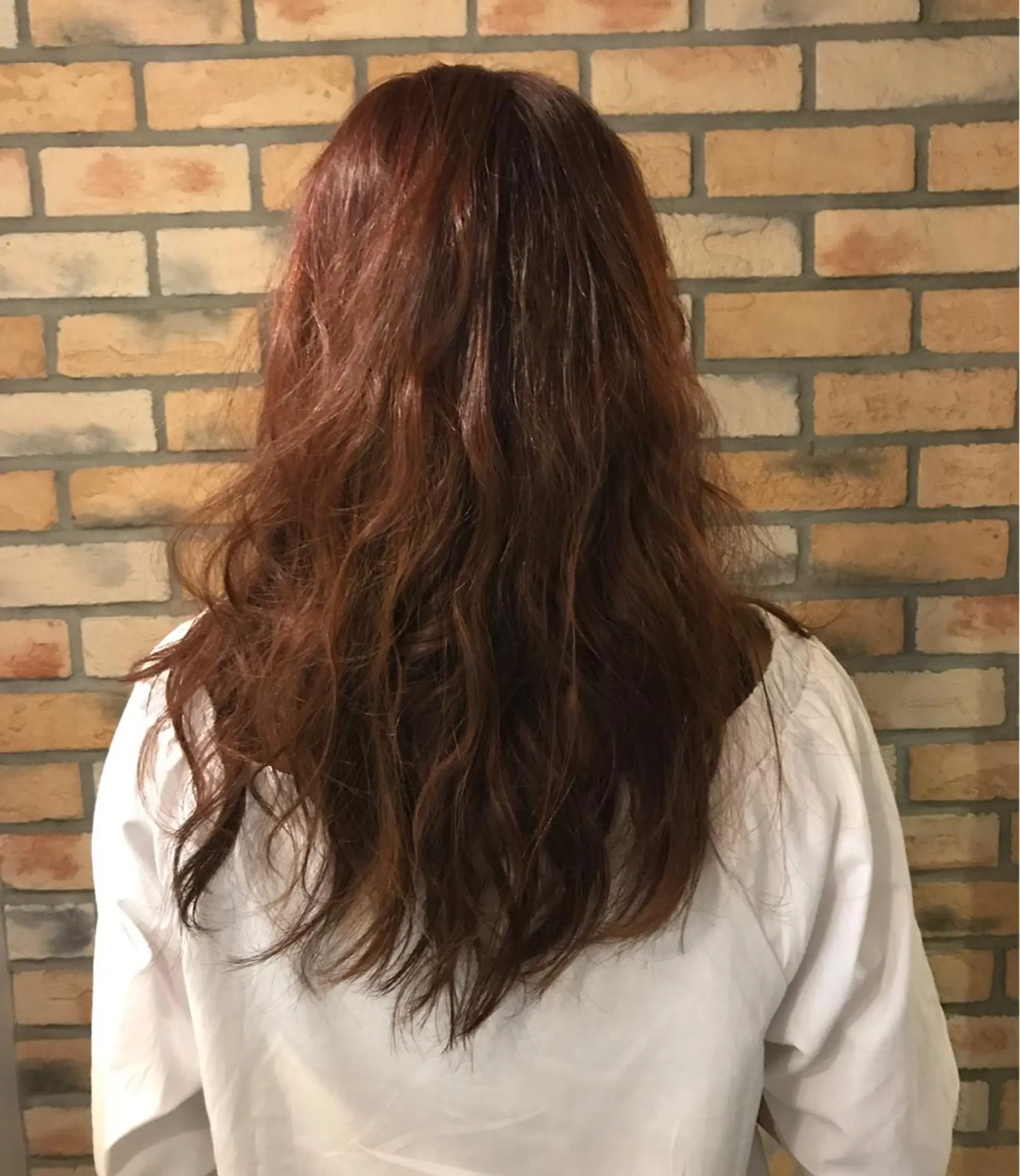 ロング カラー ヘアアレンジ 烏山 達也のヘアスタイル