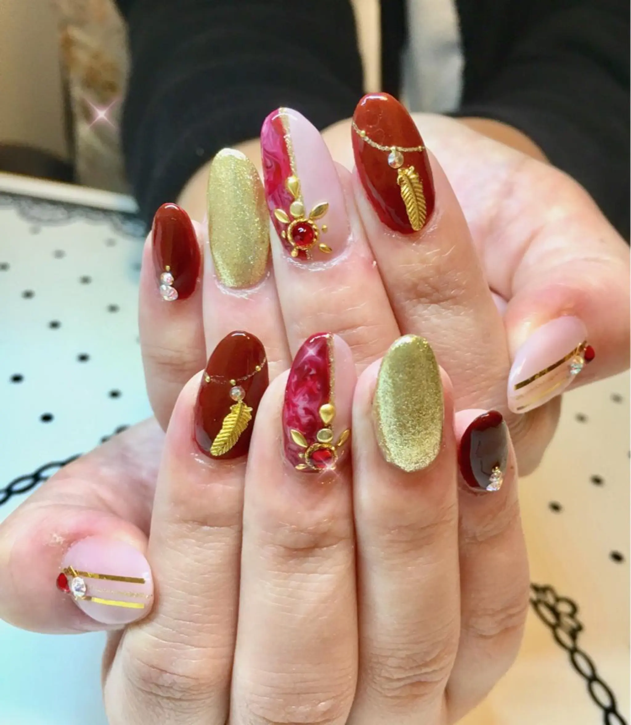 ネイル nailist cocoのネイルデザイン