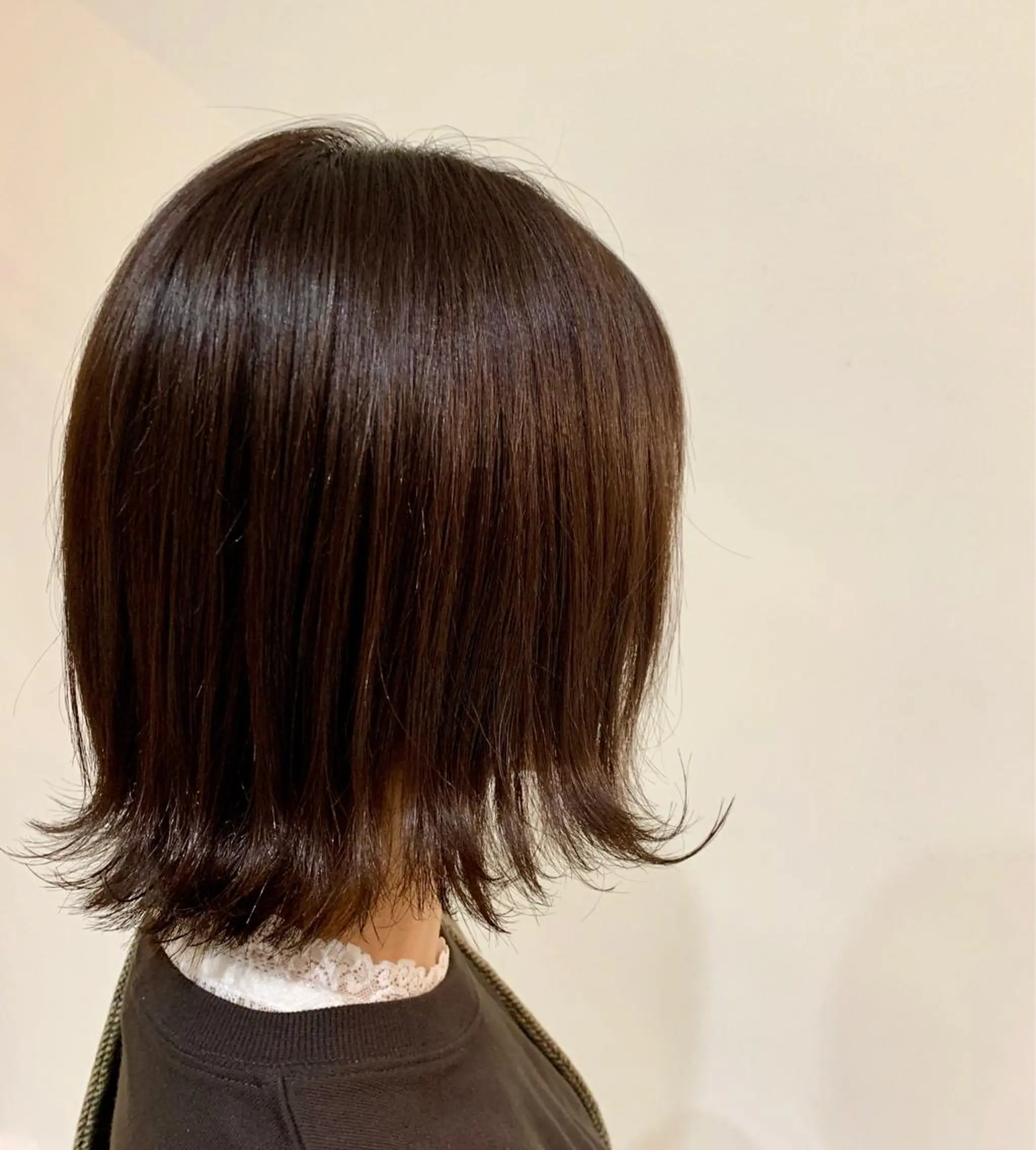 ミディアム カラー 外ハネヘア 新井啓介 宇都宮美容師のヘアスタイル