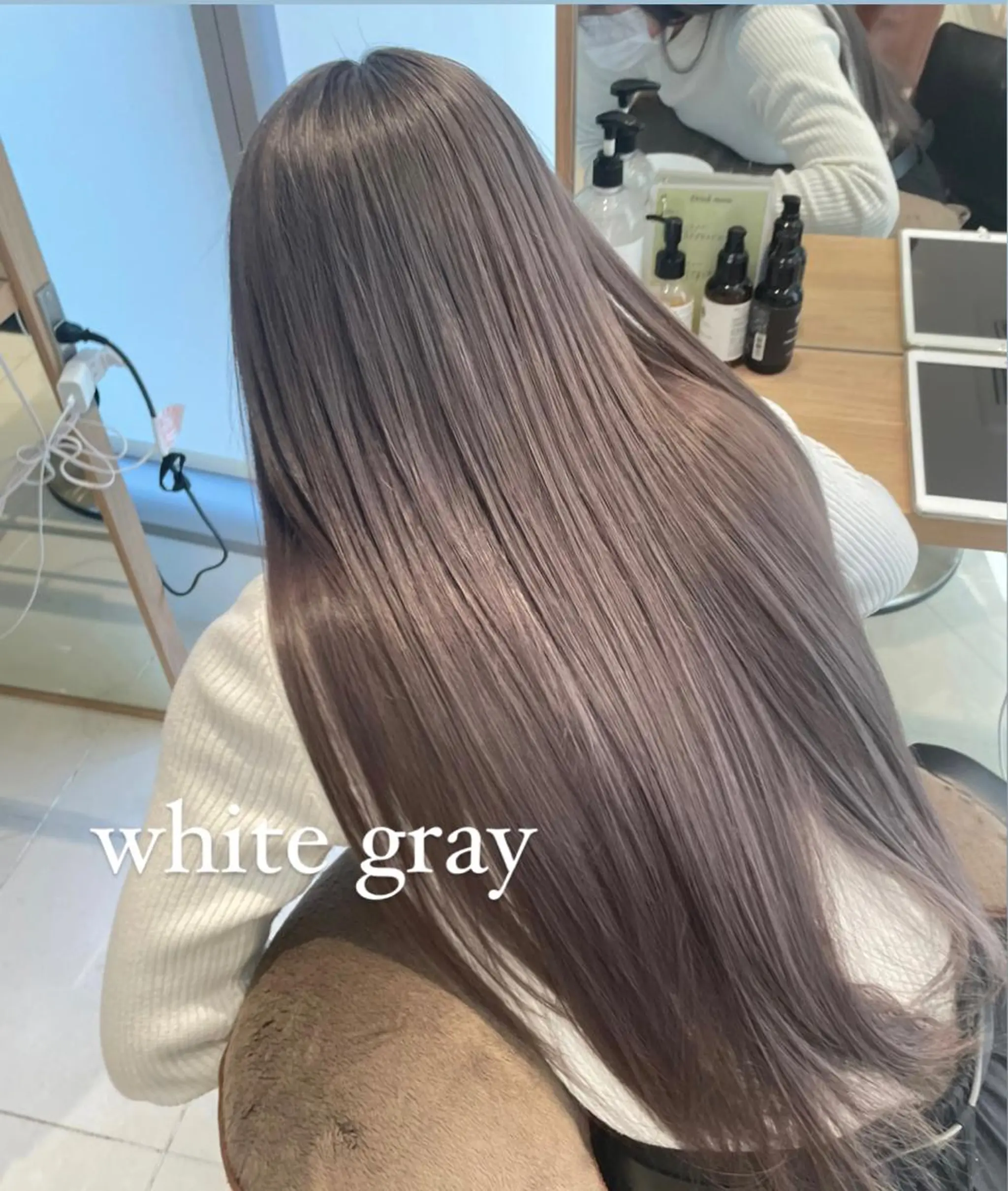 ロング カラー ブリーチ ヘアカラー トリートメント ツヤ髪/韓国ヘア 💎Nokaのヘアスタイル