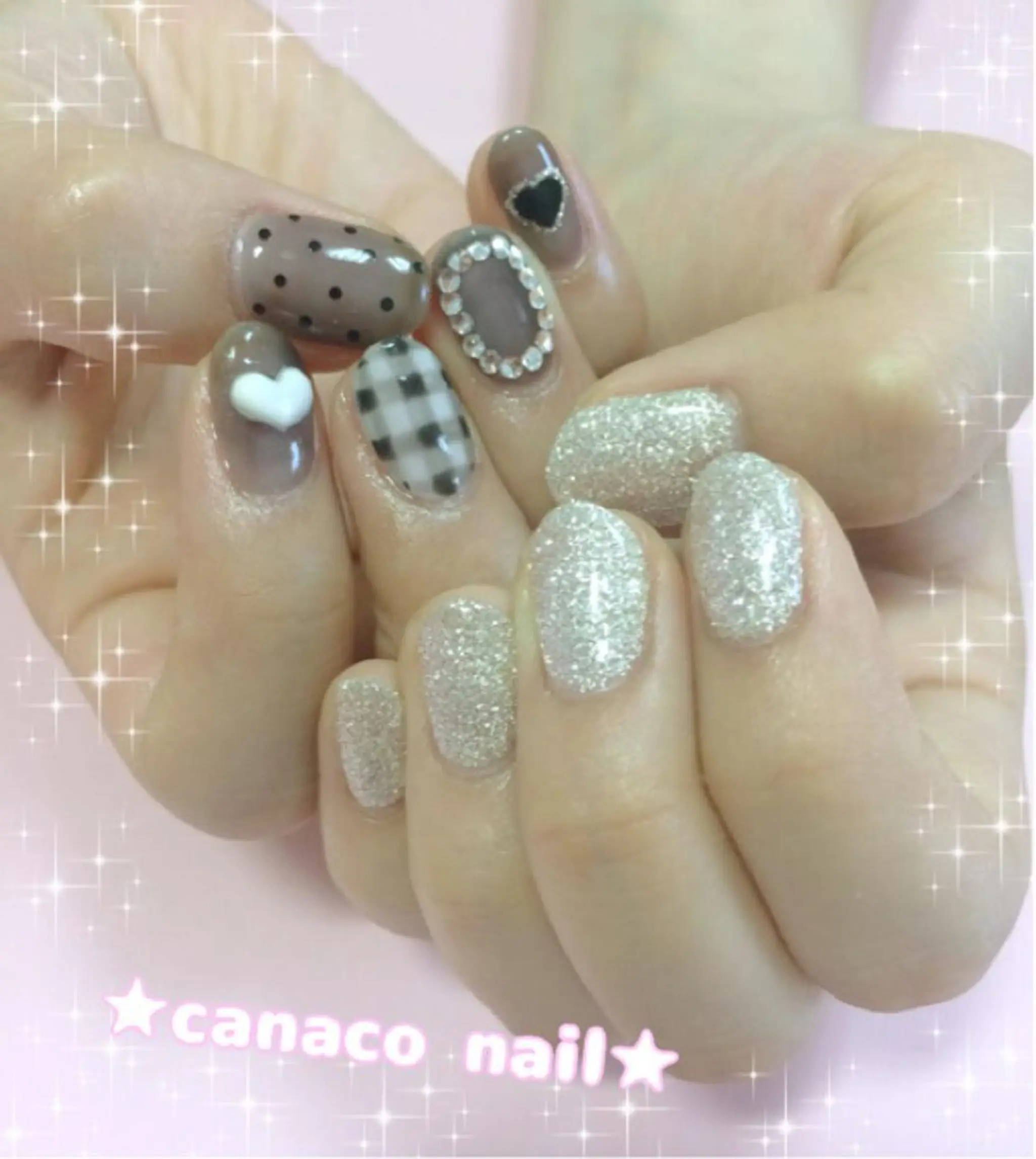 ネイル アートネイル ハンドネイル ハンドケア ベテランネイル cnc  nailのネイルデザイン