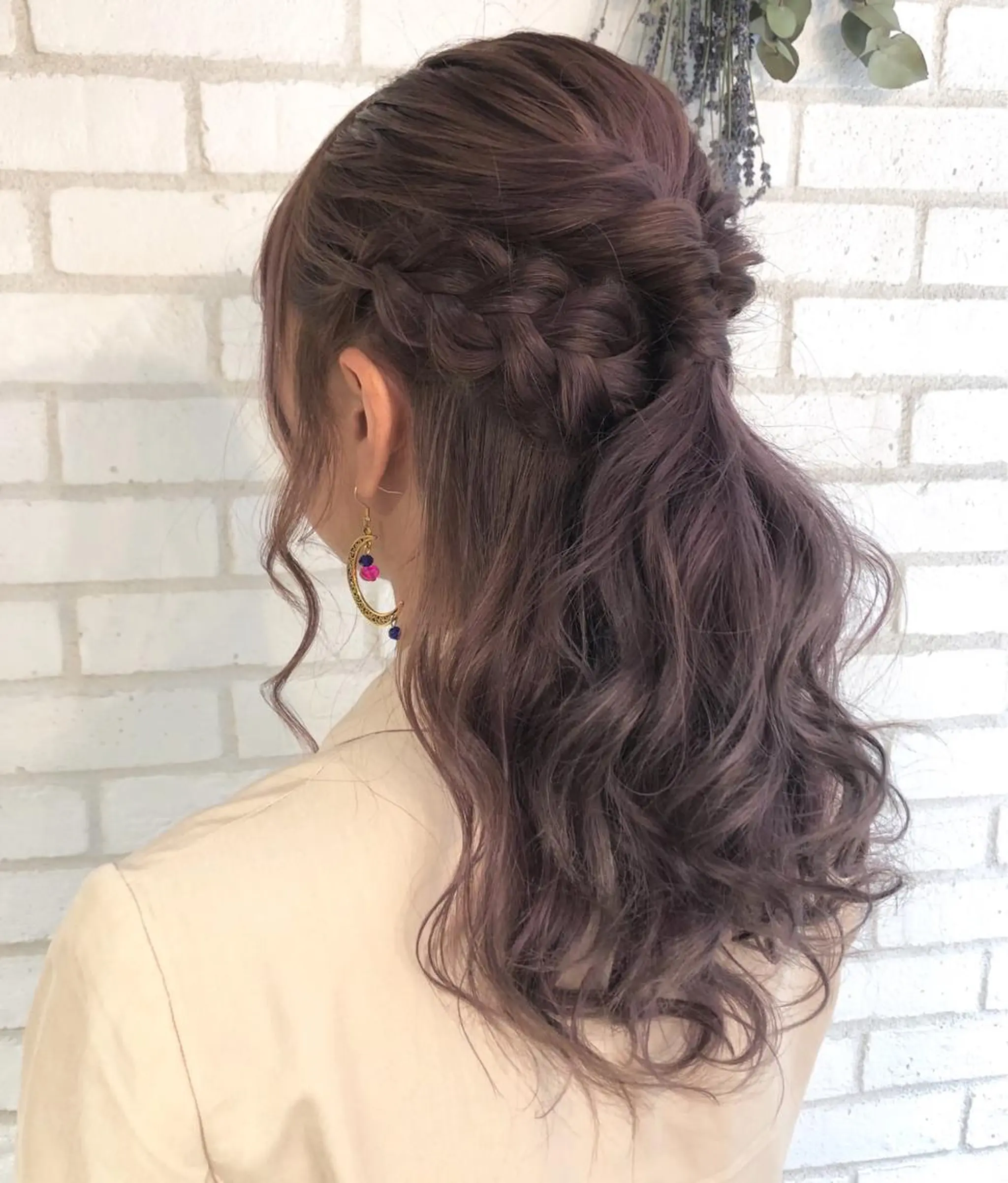 ロング 小島 侑衣のヘアスタイル
