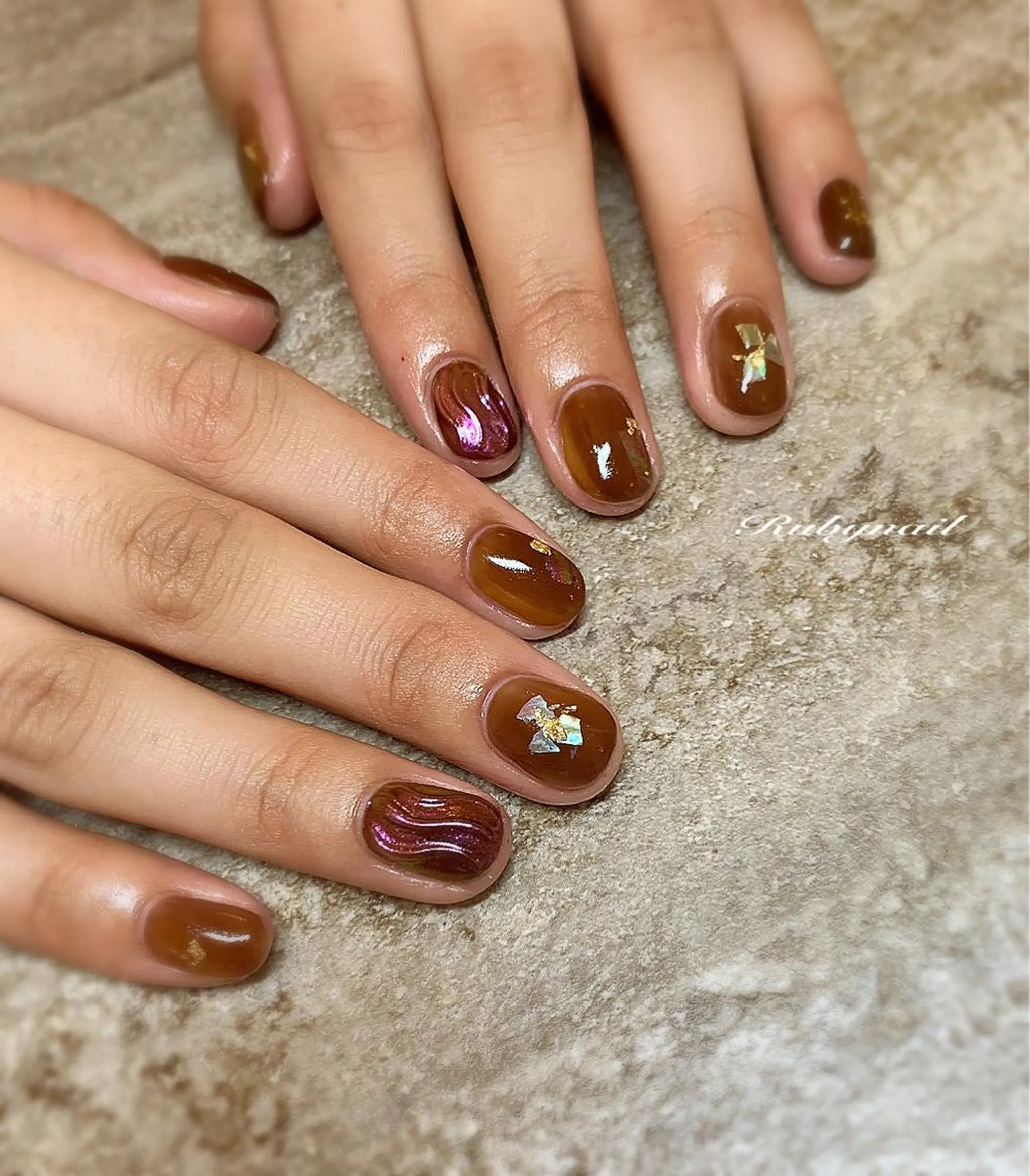 ショート プライベートサロン Rubynailのネイルデザイン