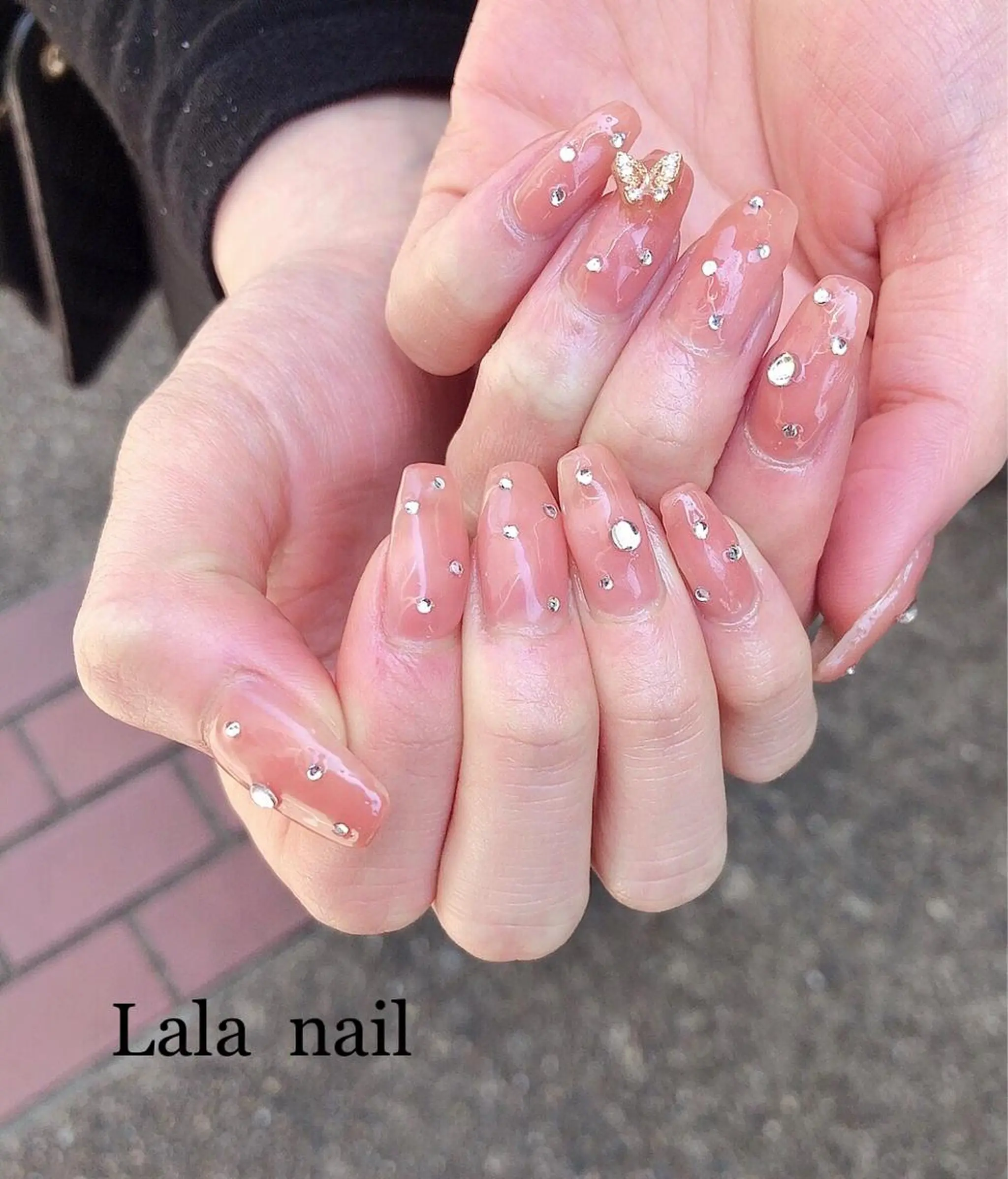ネイル 韓国ネイル ワンカラーネイル Lala nailのネイルデザイン