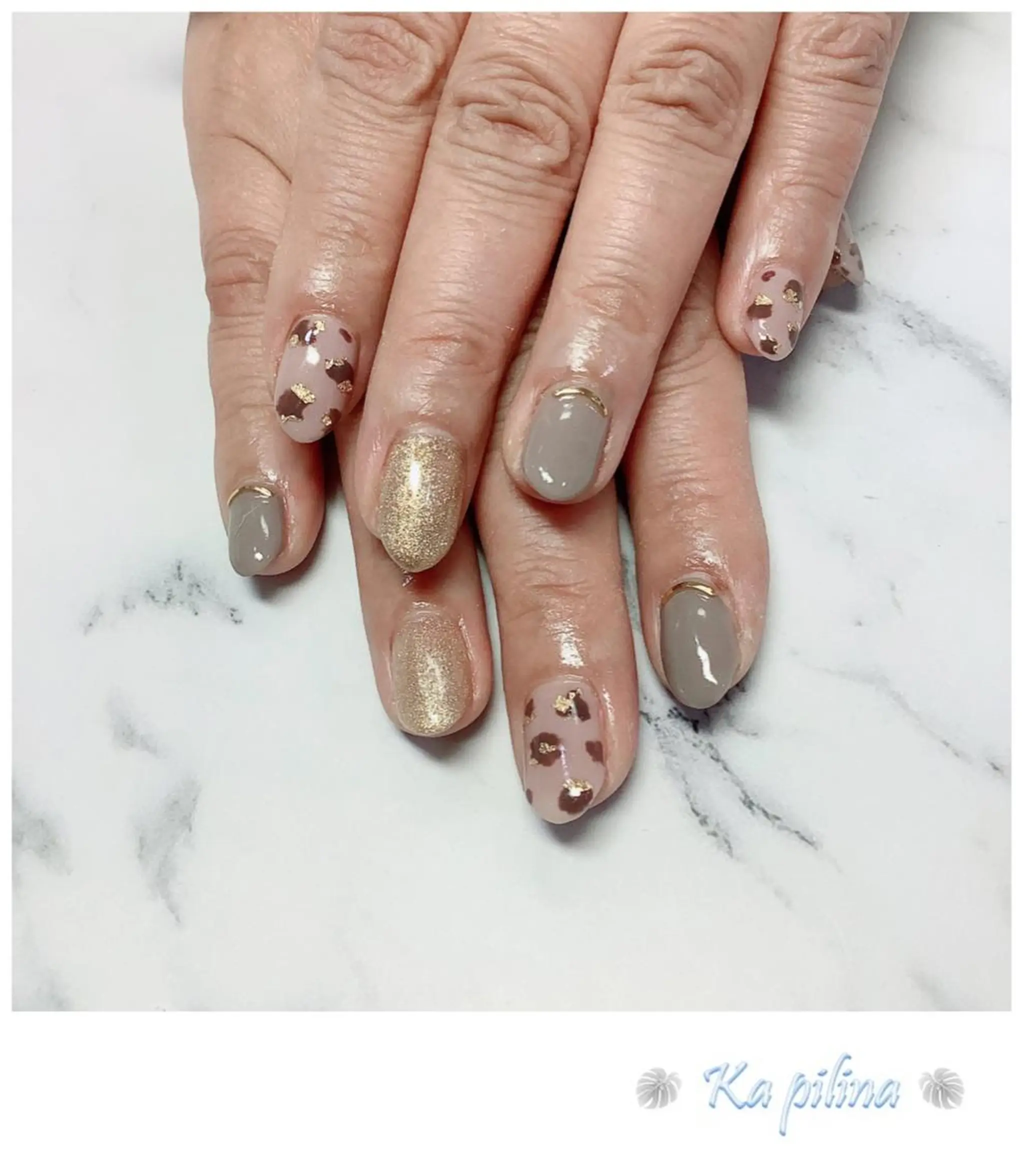ネイル Nail salon Ka pilinaのネイルデザイン