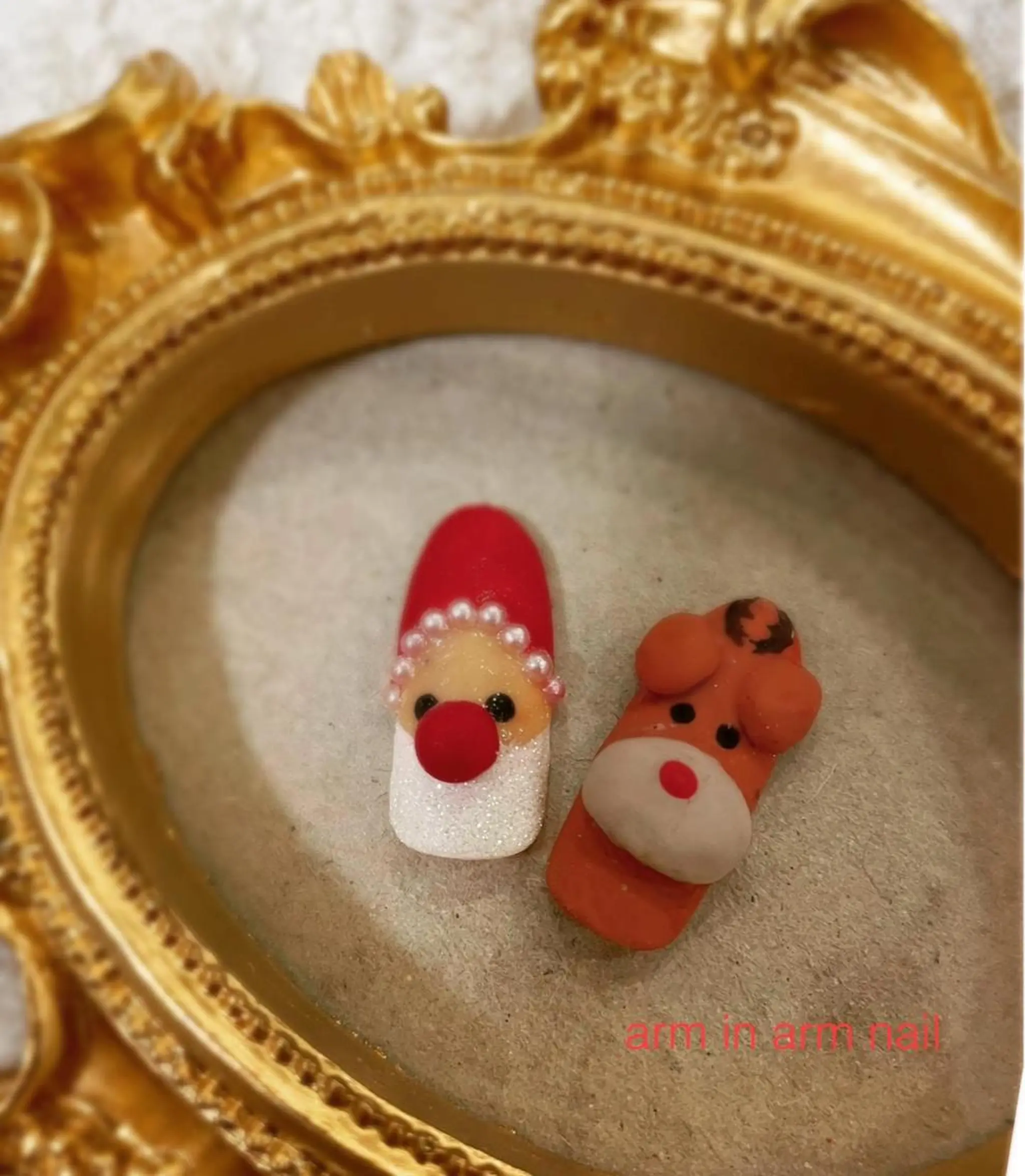 ネイル arm in arm ︎✿Yamamotoのマツエク・マツパデザイン