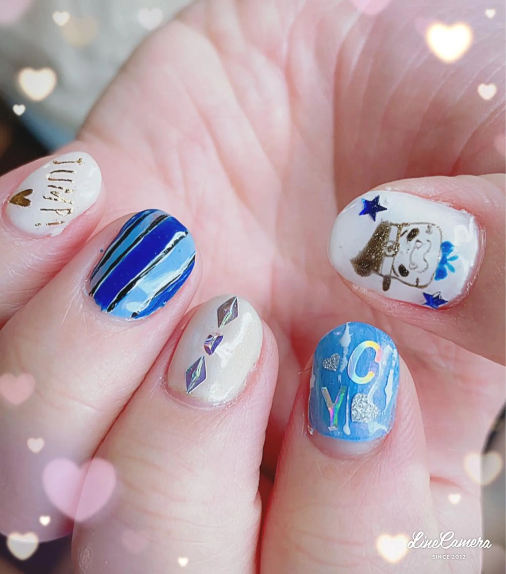 ネイル 田口 美奈のヘアスタイル