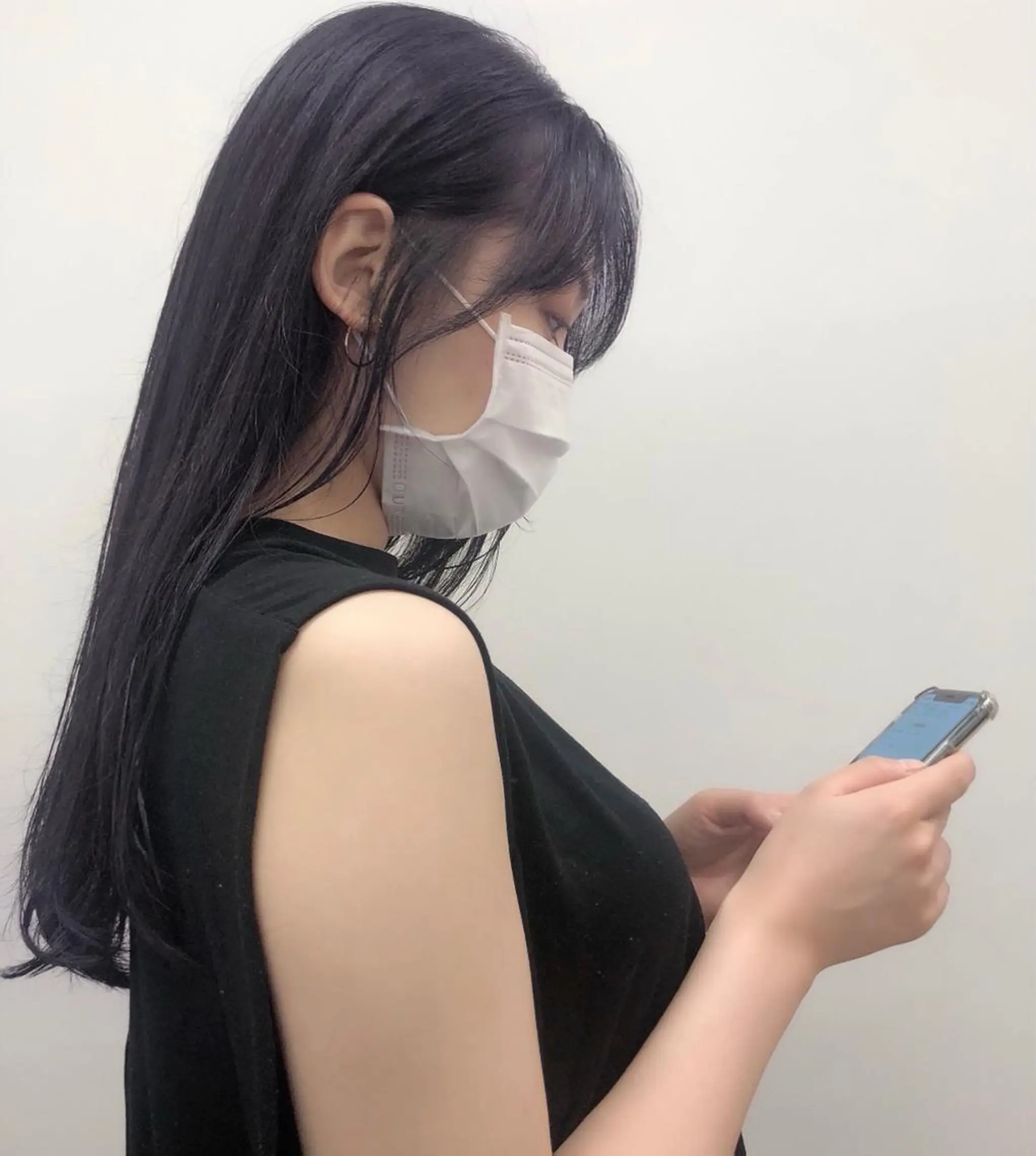 セミロング ヘアカラー 三輪 恭平のヘアスタイル