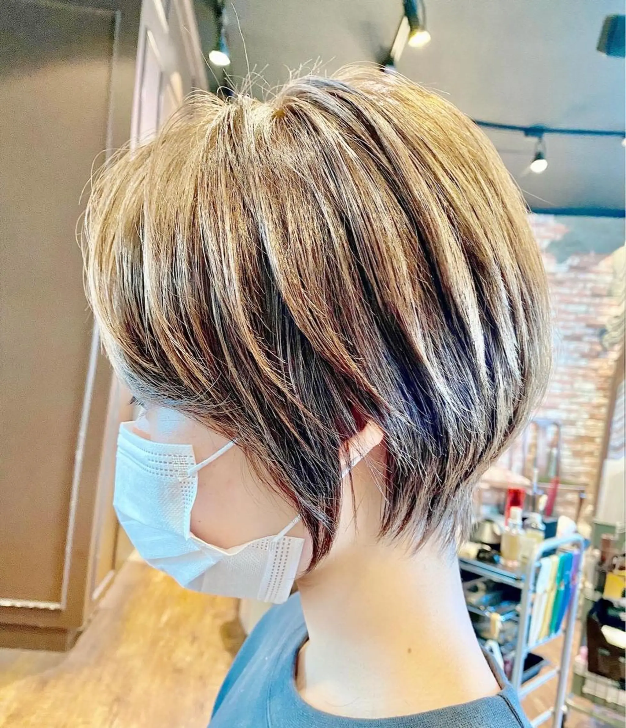 ショート カット ヘアカラー 似合わせの達人🔥 石川就平のヘアスタイル