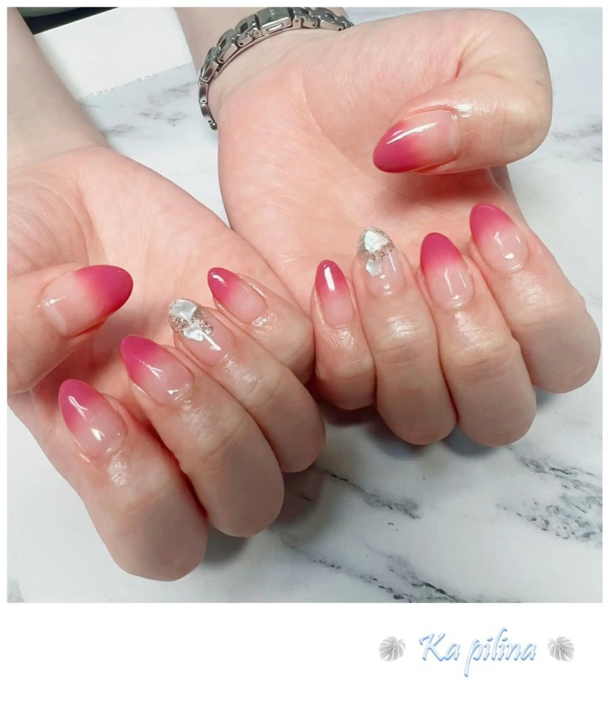 ネイル ニュアンスネイル Nail salon Ka pilinaのネイルデザイン