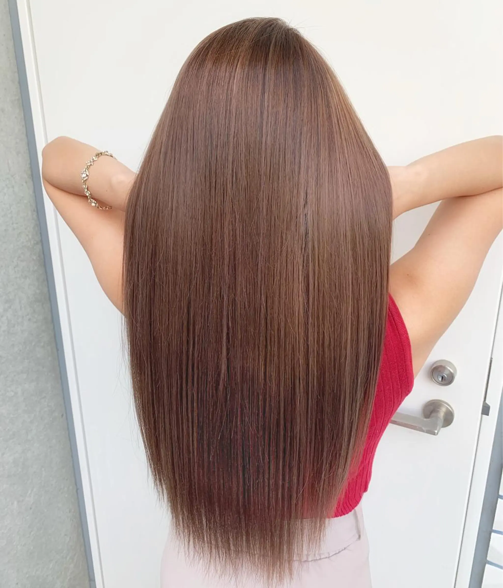 ロング カラー ヘアカラー トリートメント 🌈艶ハイトーン🌈 心を込めます🤝涼介のヘアスタイル