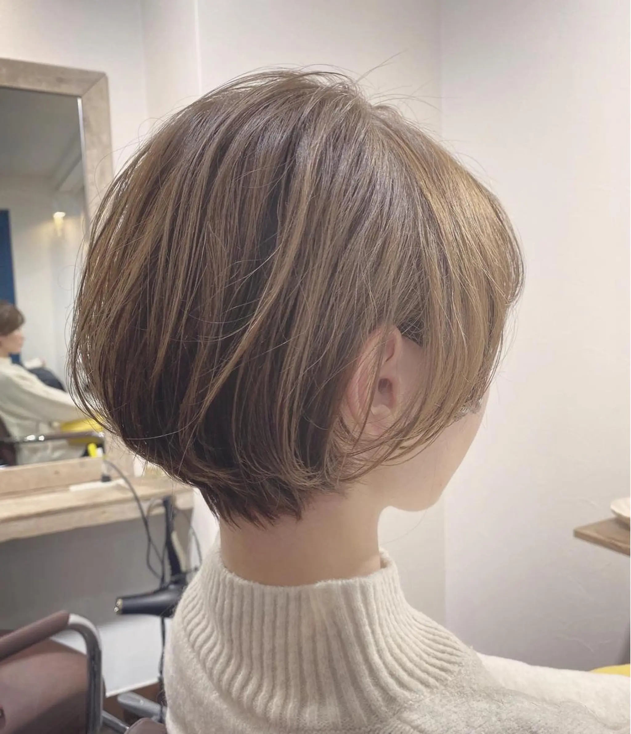 ショート ヘアカラー トリートメント 🌈ショート/レイヤ ーカット/中村崇宏のヘアスタイル