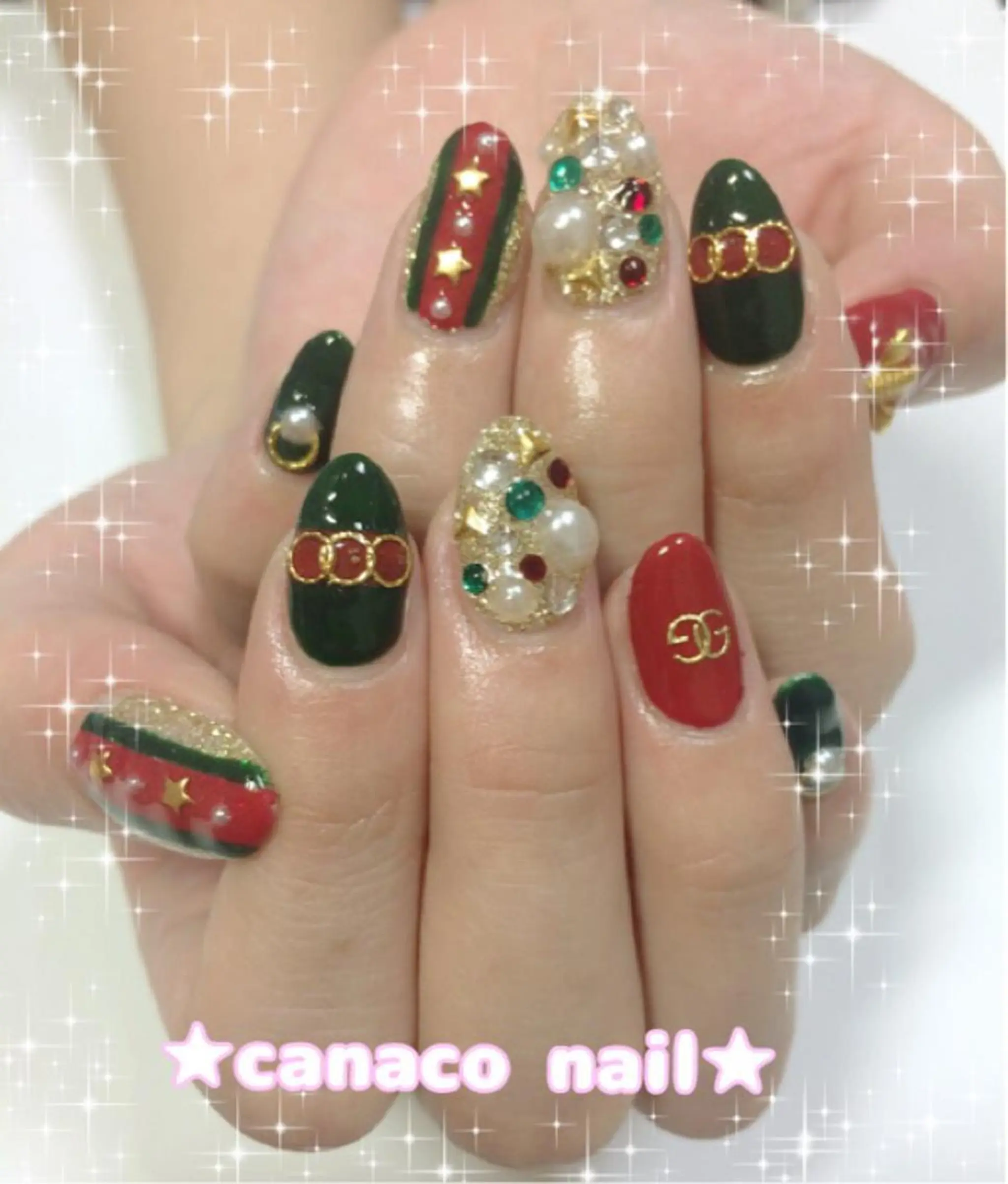 ネイル 持ち込み ハンドネイル ハンドケア ベテランネイル cnc  nailのネイルデザイン