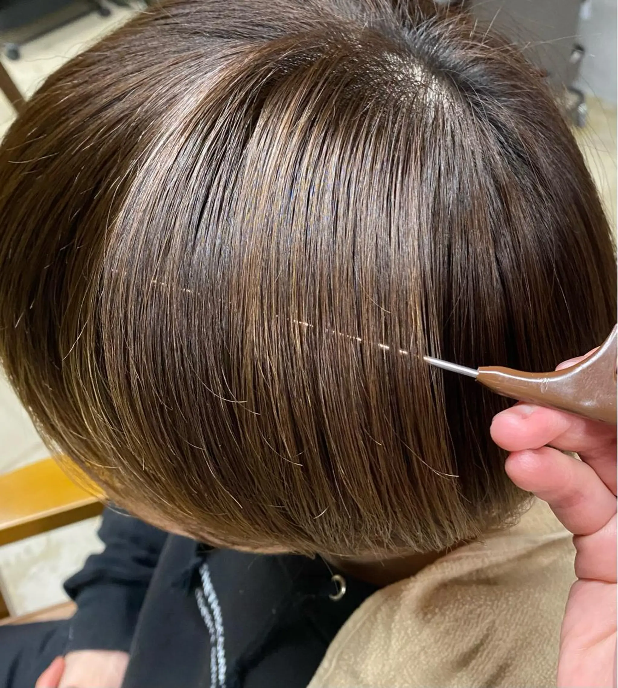 ショート 髪質改善 トリートメント 茜璃/ブリーチカラー /レイヤーカットのヘアスタイル