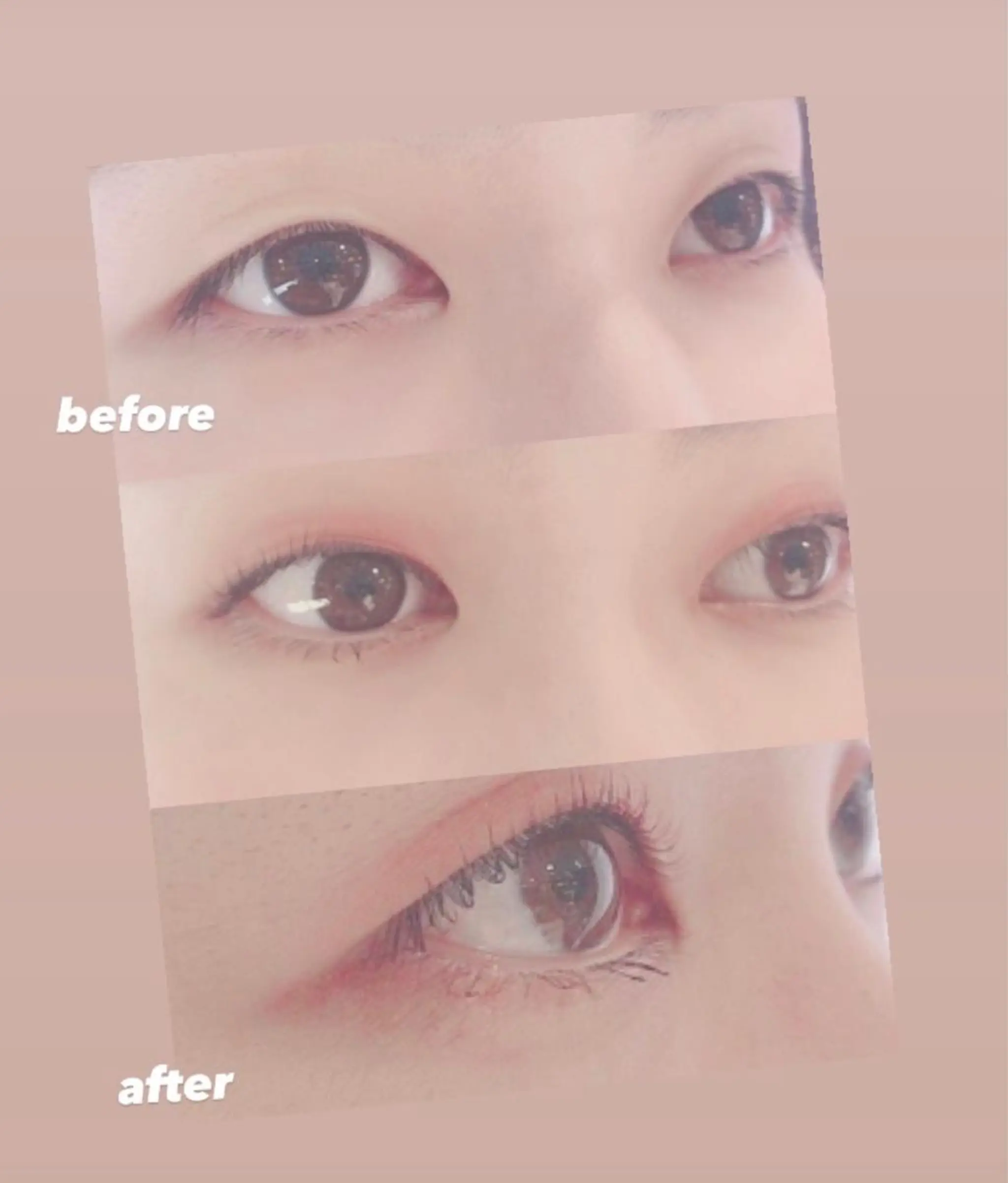 マツエク・マツパ 一重×まつ毛パーマ mani nail AIBAのマツエク・マツパデザイン