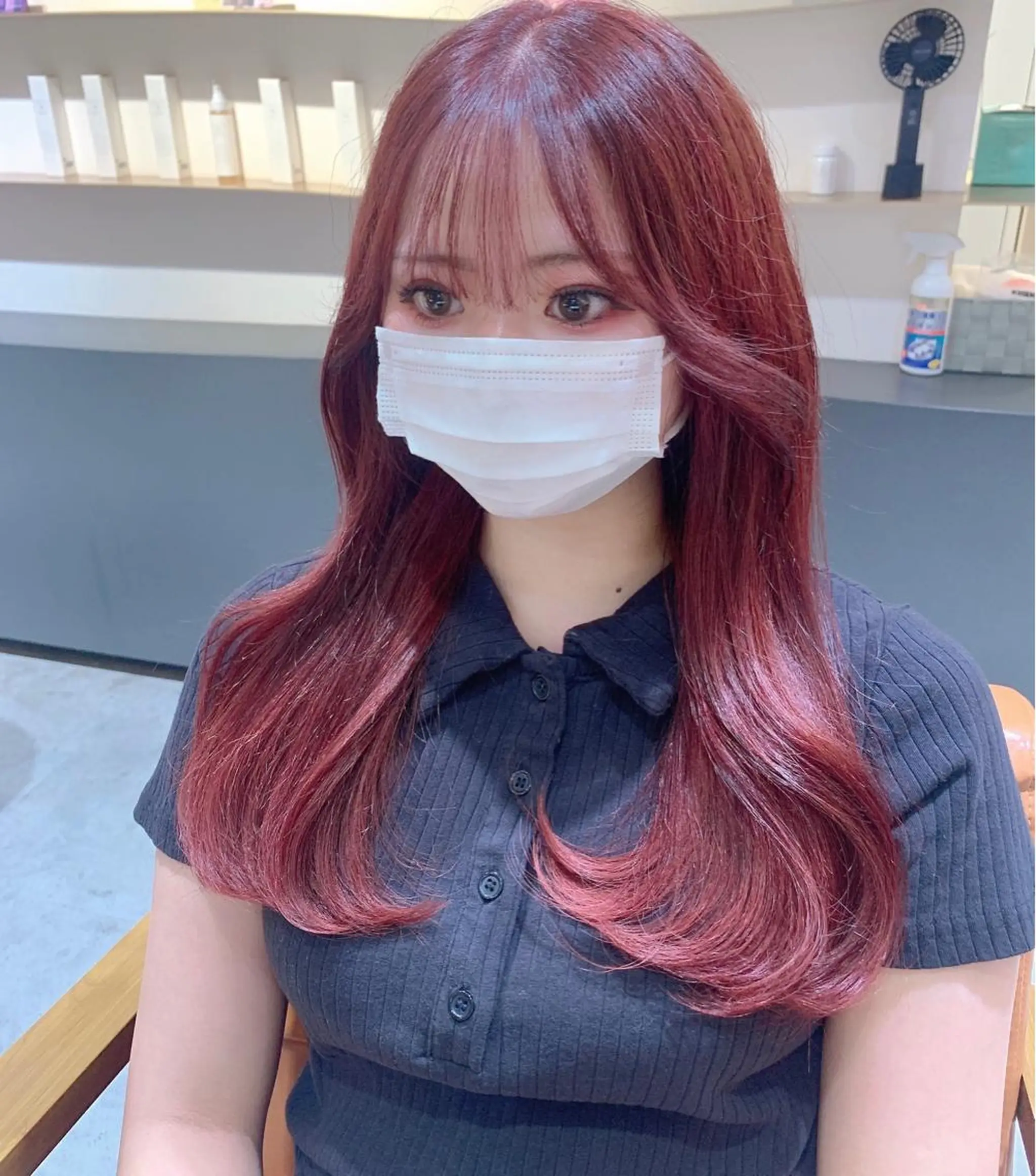 ロング カラー grace by afloat所属・平尾 樹里のヘアスタイル