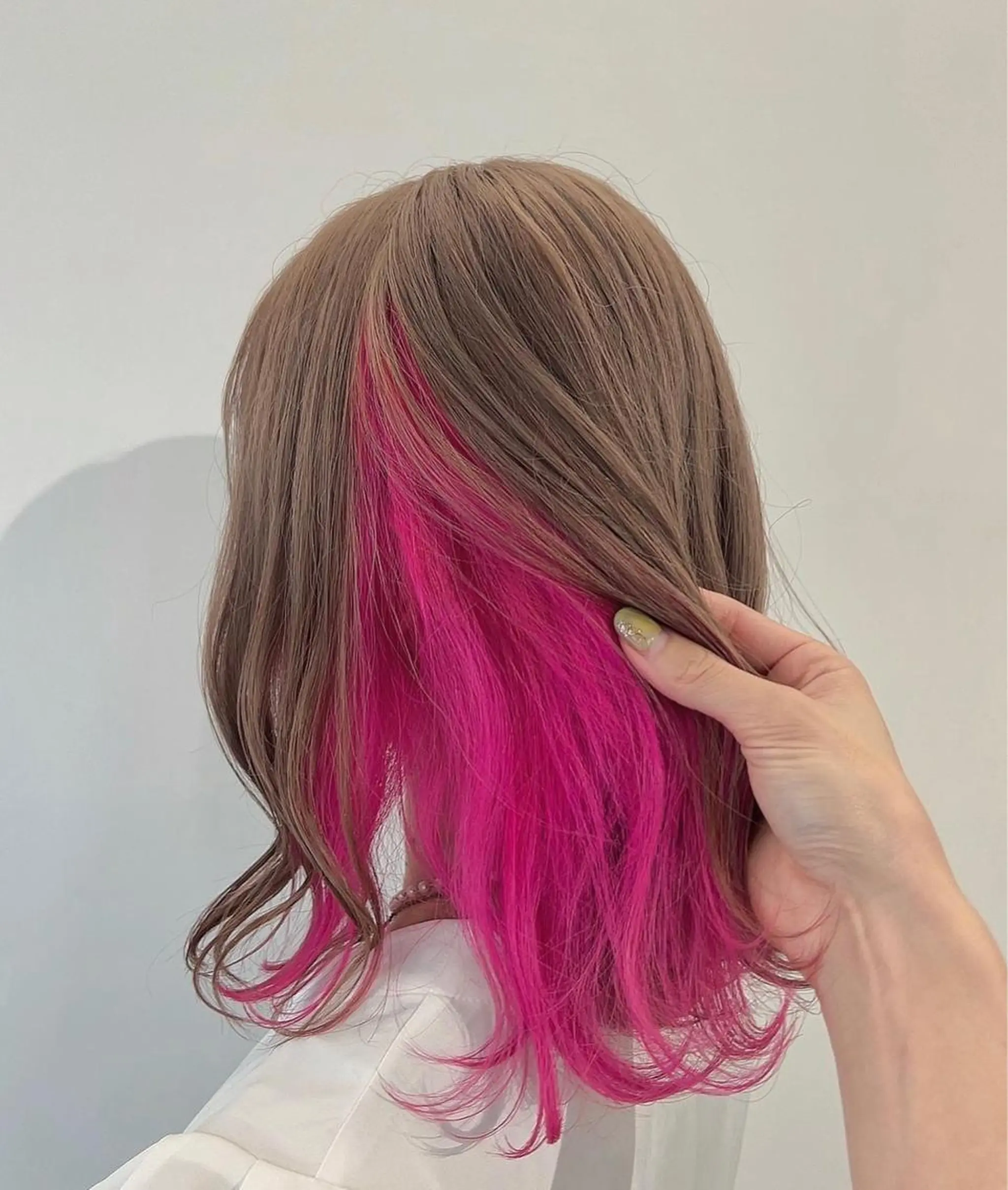 セミロング カット ヘアカラー トリートメント Fan.ray副店長 🌈 HIBIKIのヘアスタイル