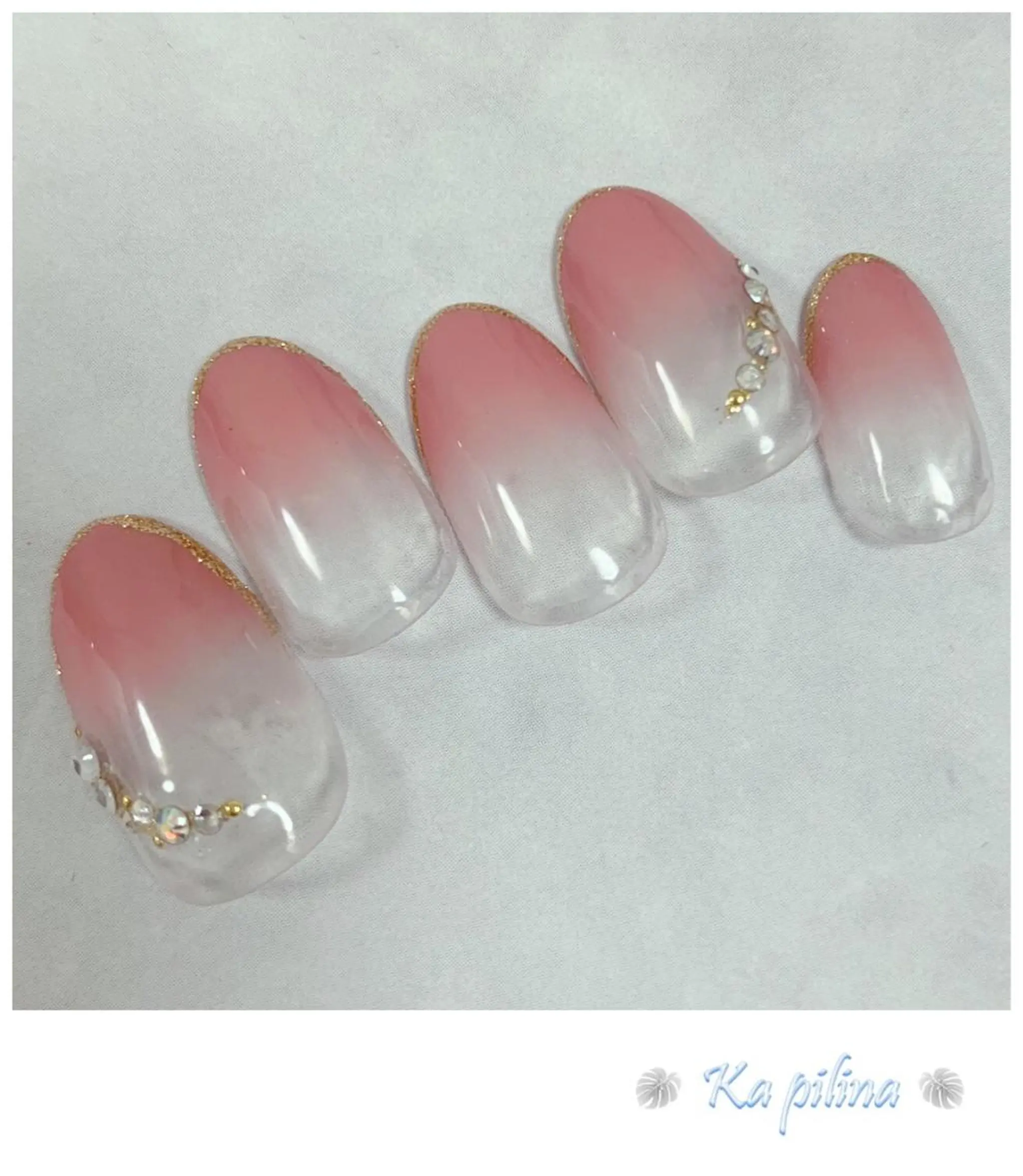 ネイル グラデーション シンプルネイル Nail salon Ka pilinaのネイルデザイン