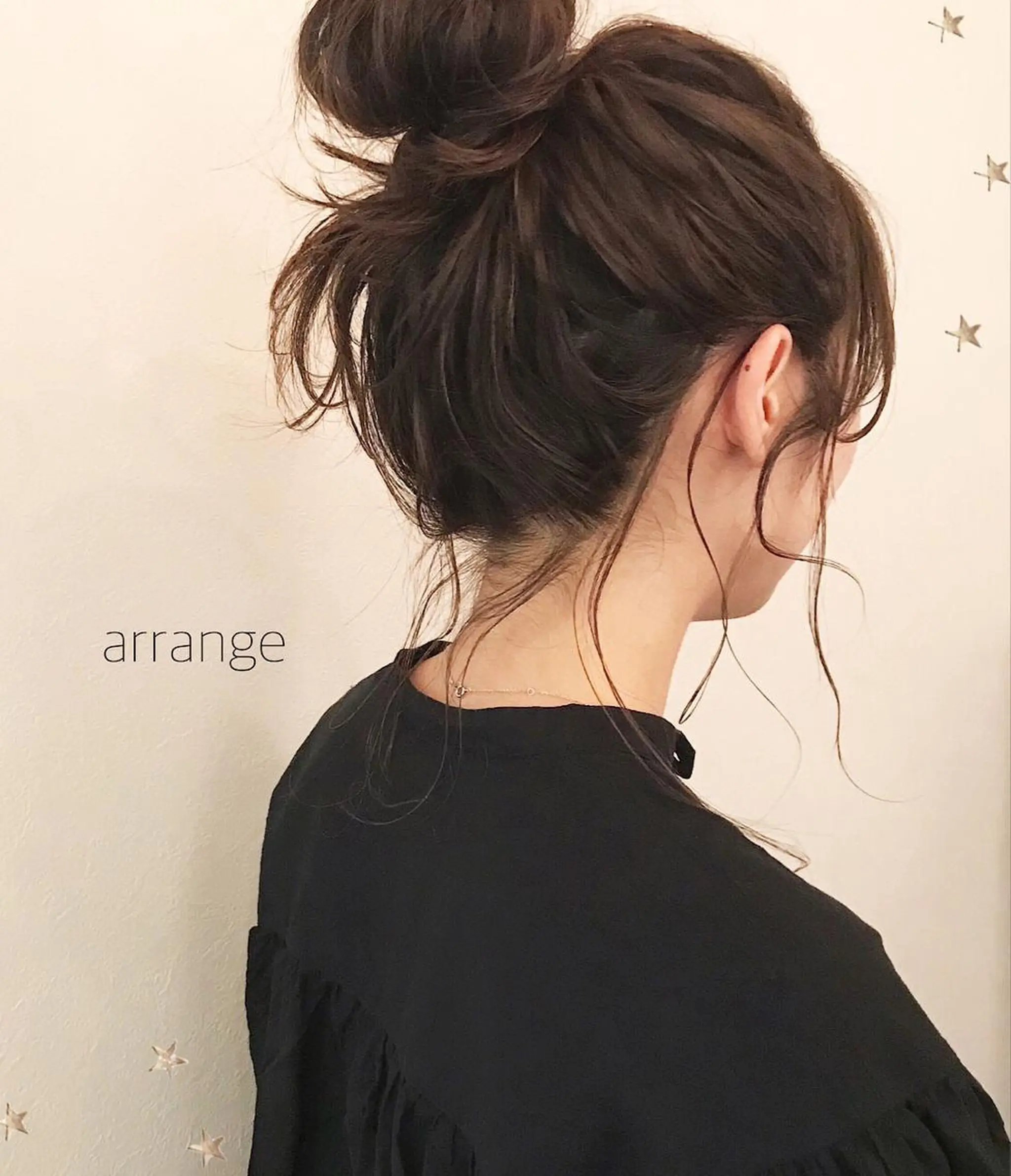 ミディアム ヘアアレンジ 市川 千夏のヘアスタイル