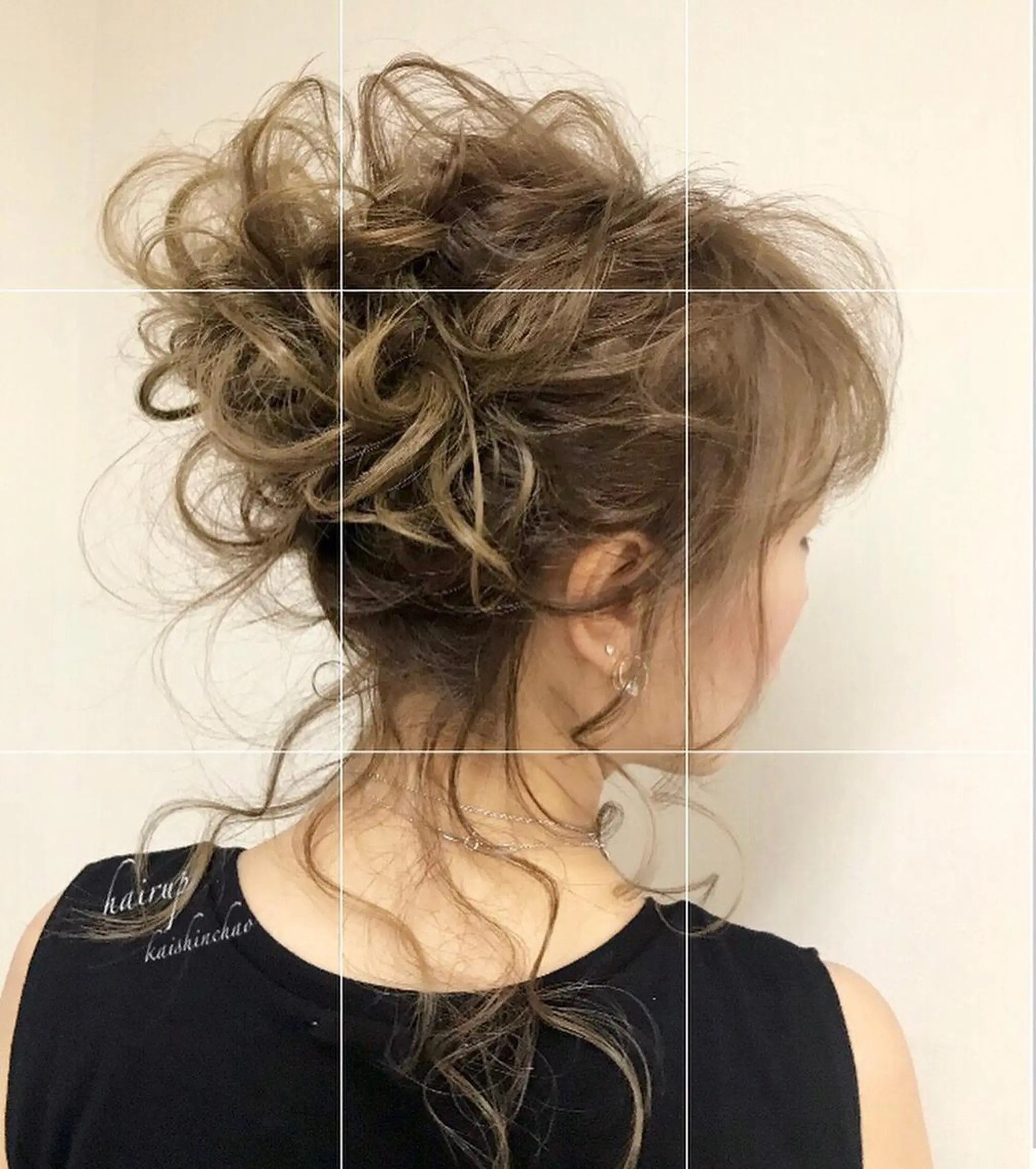 セミロング カラー パーマ ヘアアレンジ ネイル マツエク・マツパ 吉川 宙翔のヘアスタイル