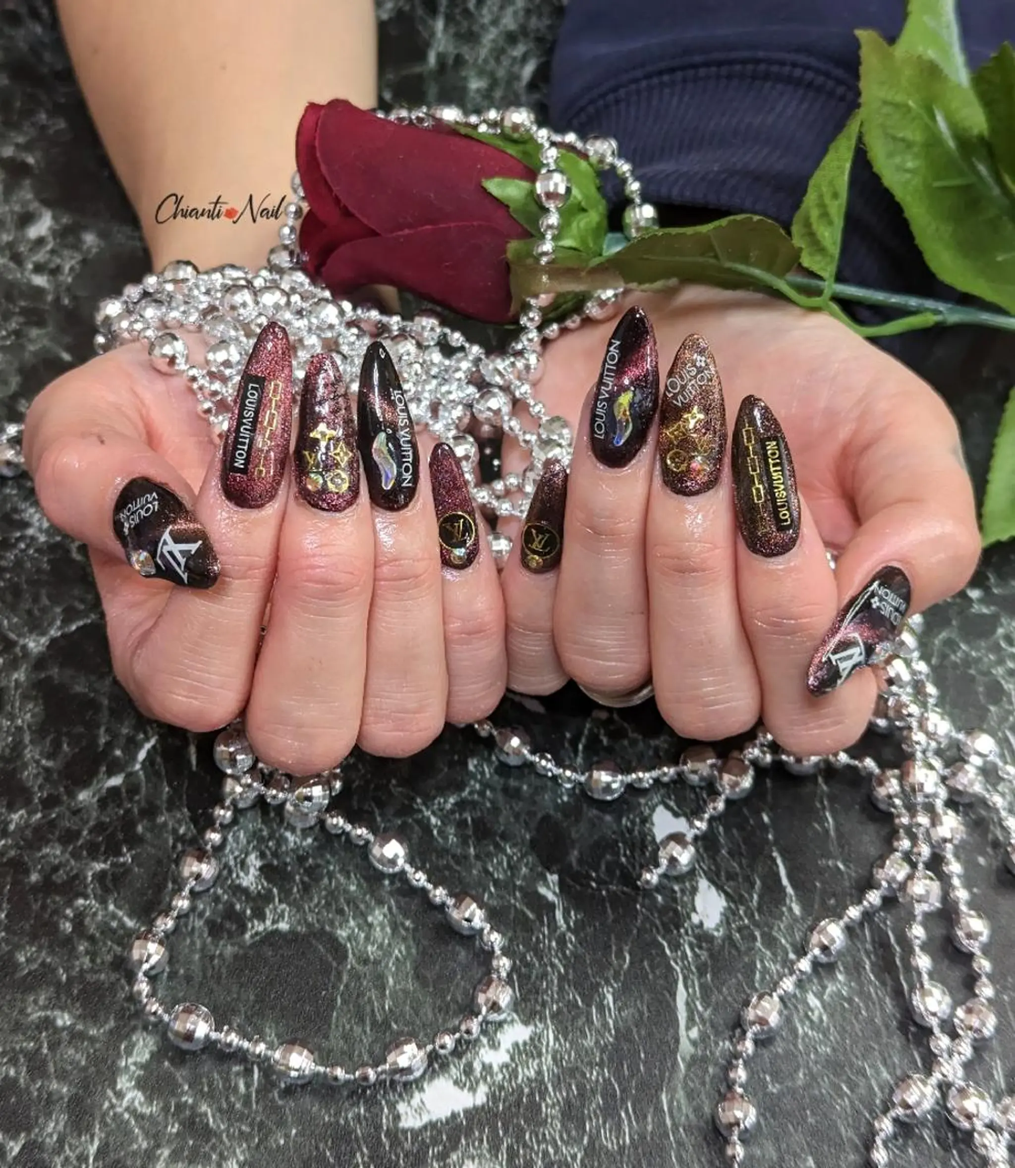 ネイル 長さ出し スカルプネイル Chianti Nailのネイルデザイン