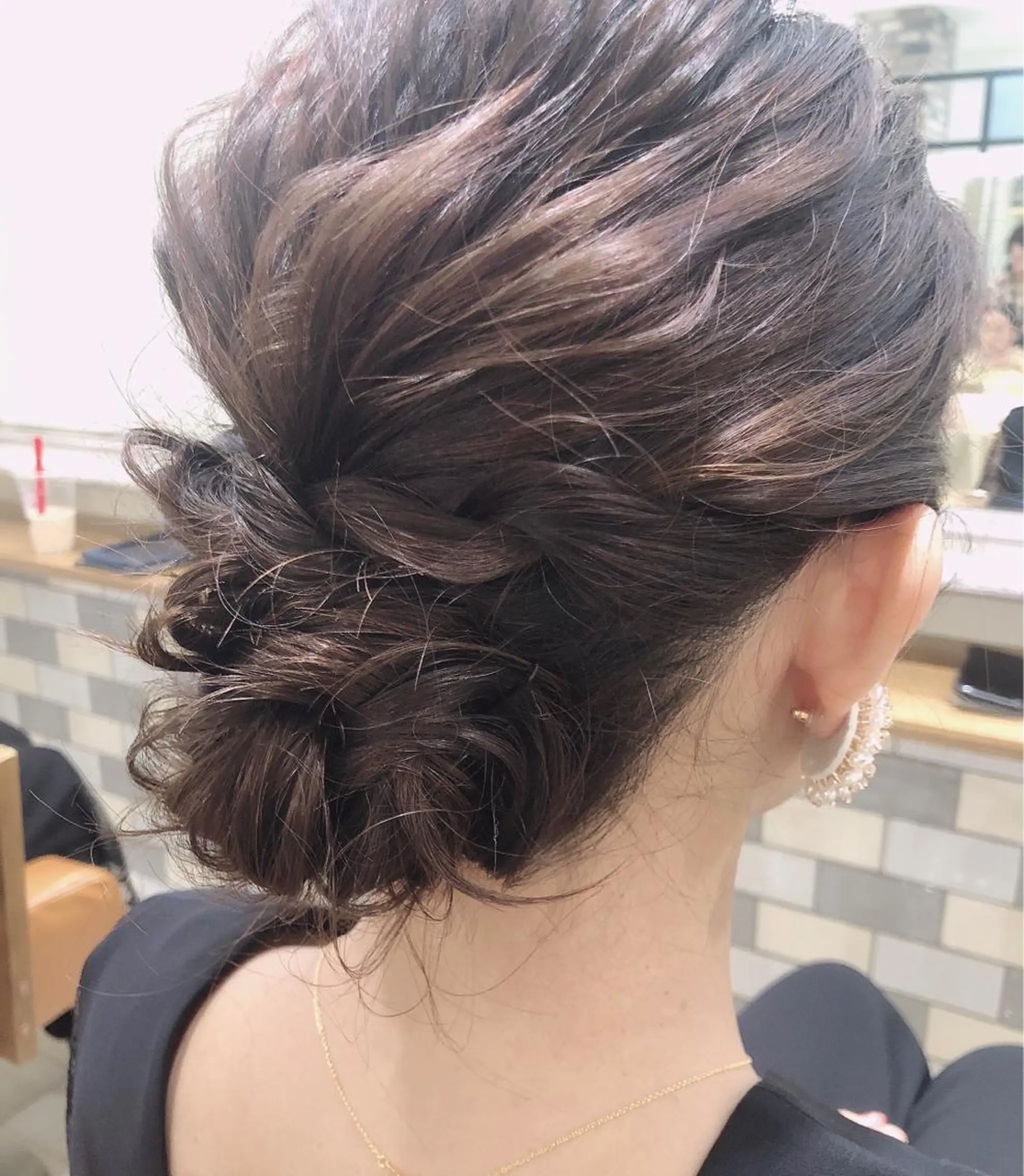 ミディアム ヘアアレンジ ✳︎SERA✳︎ 平日のみご案内のマツエク・マツパデザイン