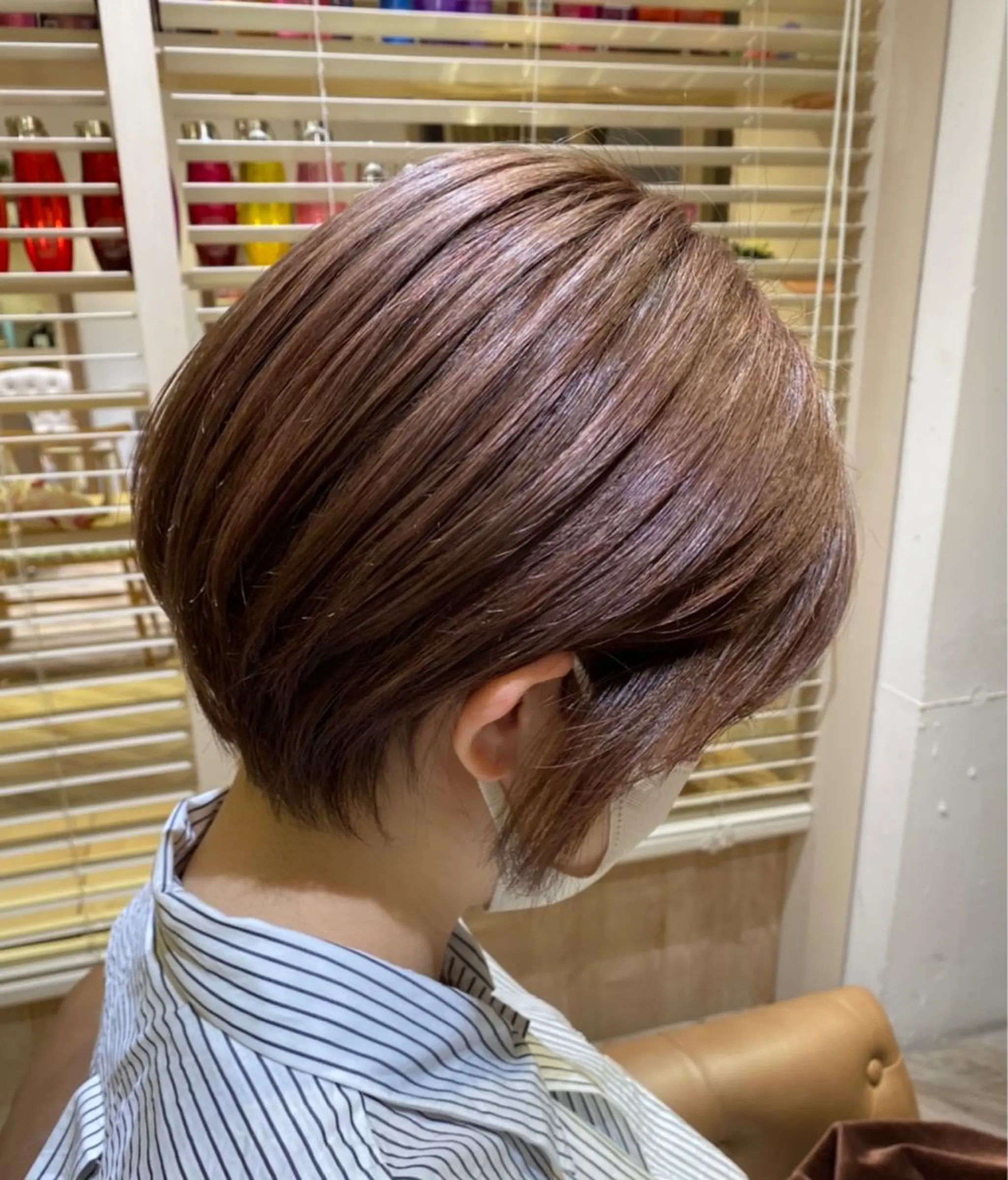 ショート BiBi 藤野あゆみのヘアスタイル