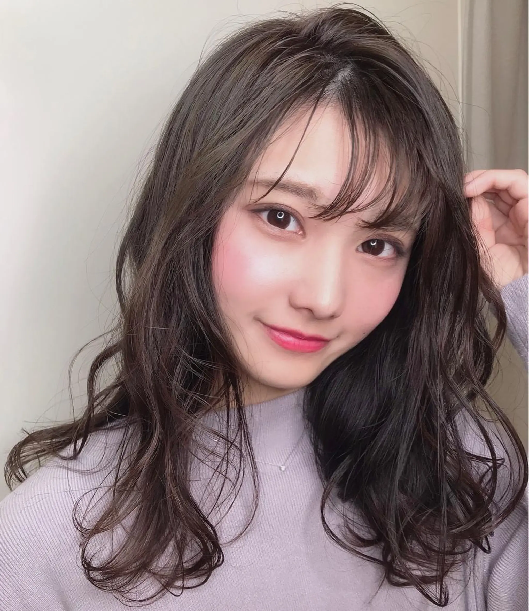 セミロング カラー LUMIA/オーナー 西田わかばのヘアスタイル