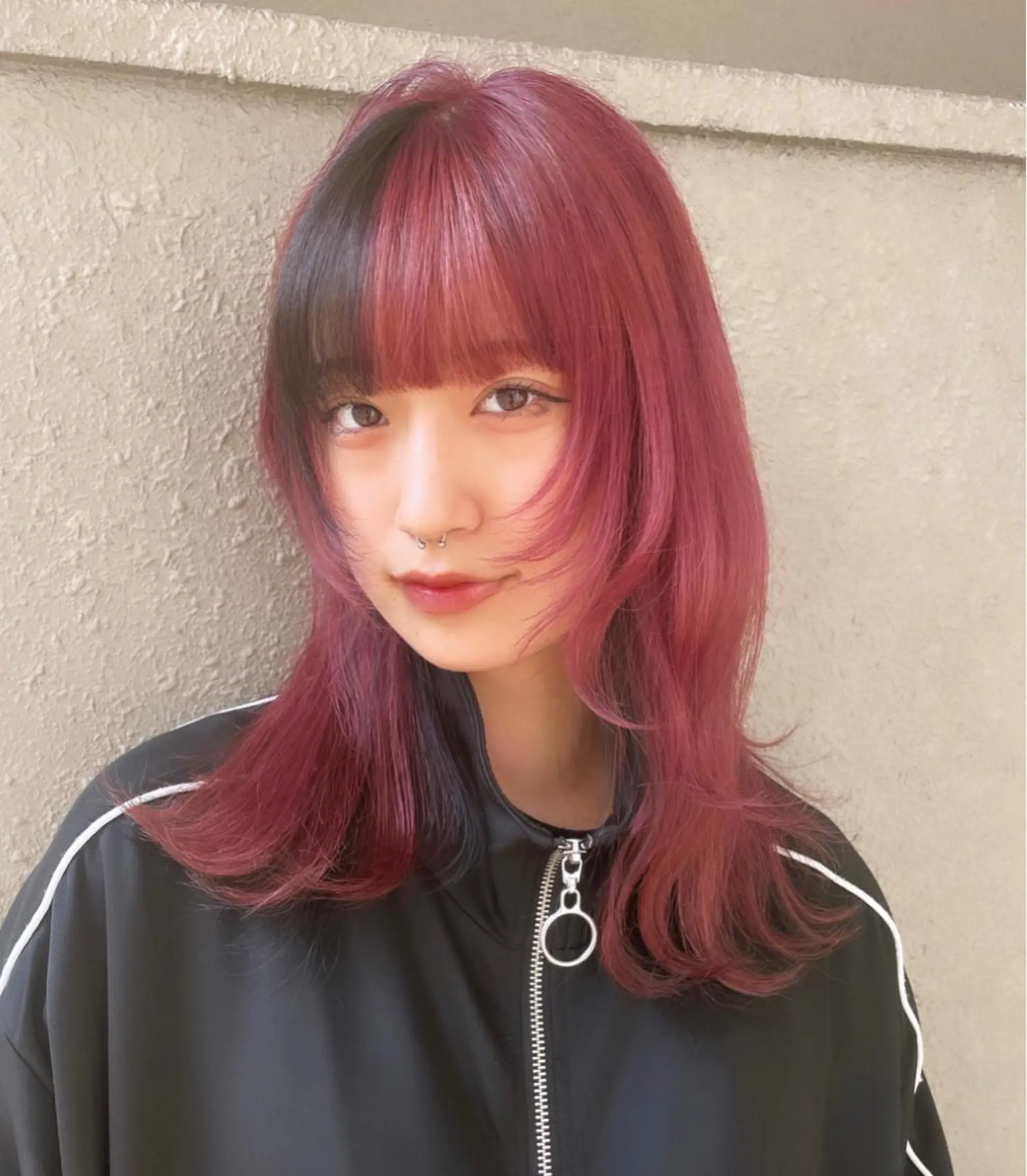 カラー 韓国ヘア/レイヤー Londエレンのヘアスタイル