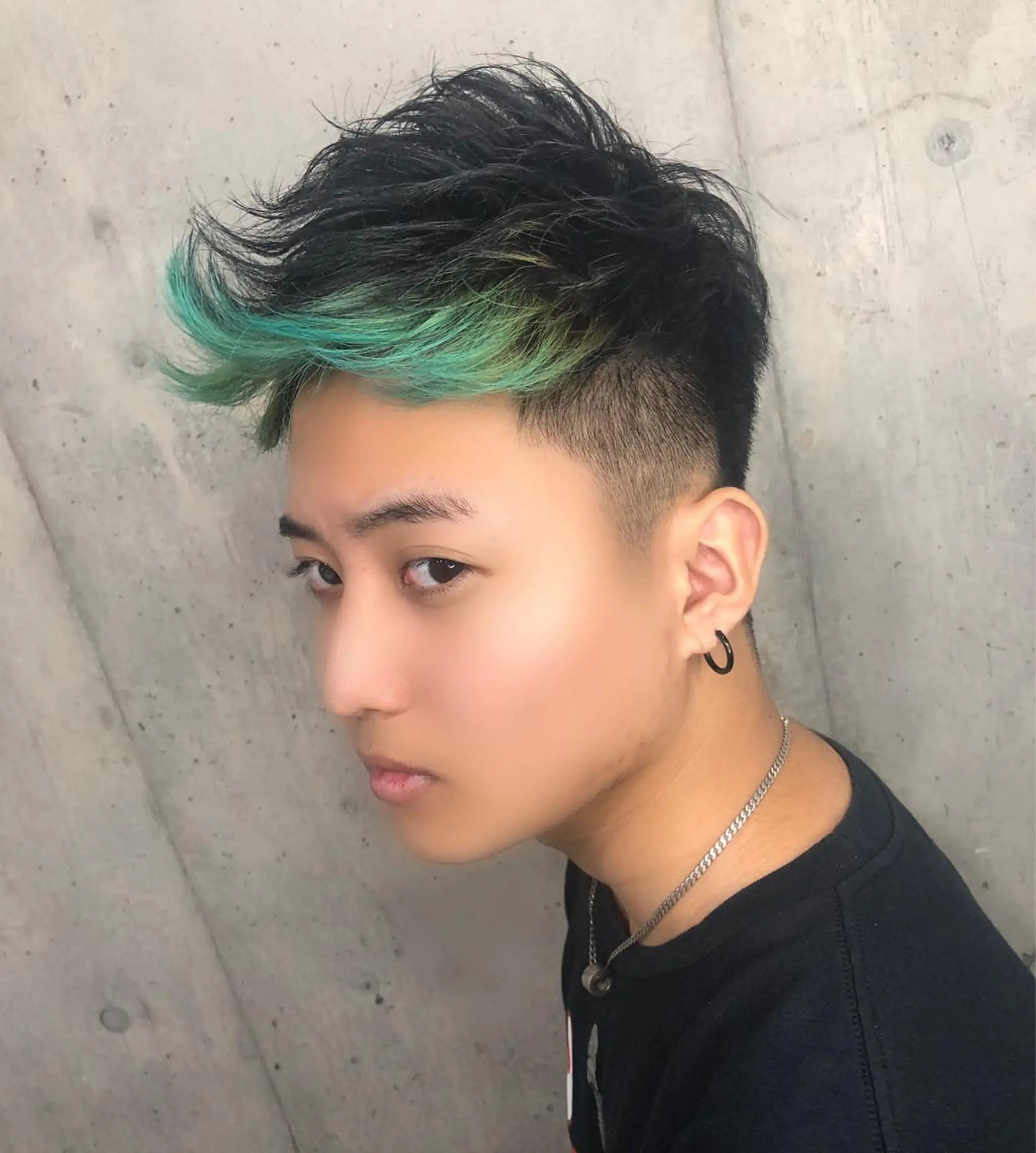 メンズ メンズブリーチカラー /パーマ ごーた立川のヘアスタイル