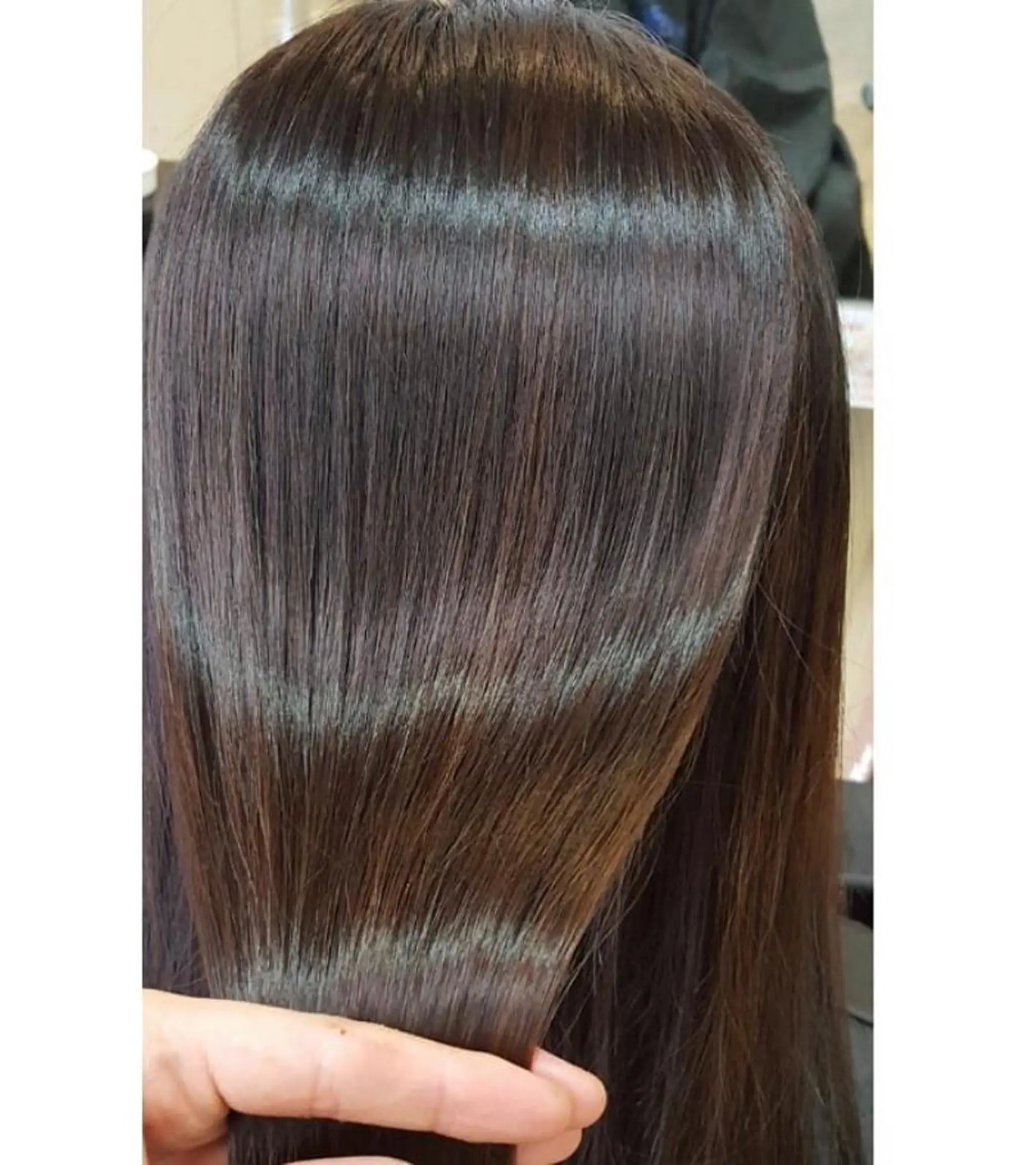 セミロング 渡部凌我 小顔ウルフ ハイトーンカラーのヘアスタイル