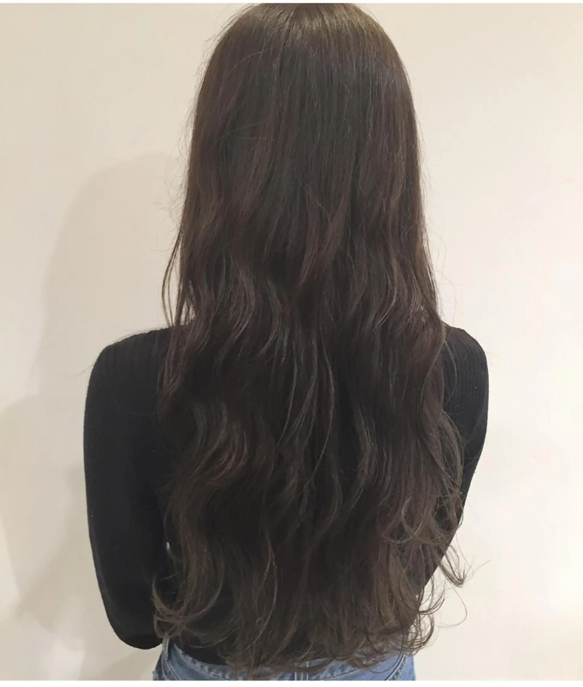 ロング カラー アッシュ 透明感・艶カラー/ 坂田友梨奈のヘアスタイル