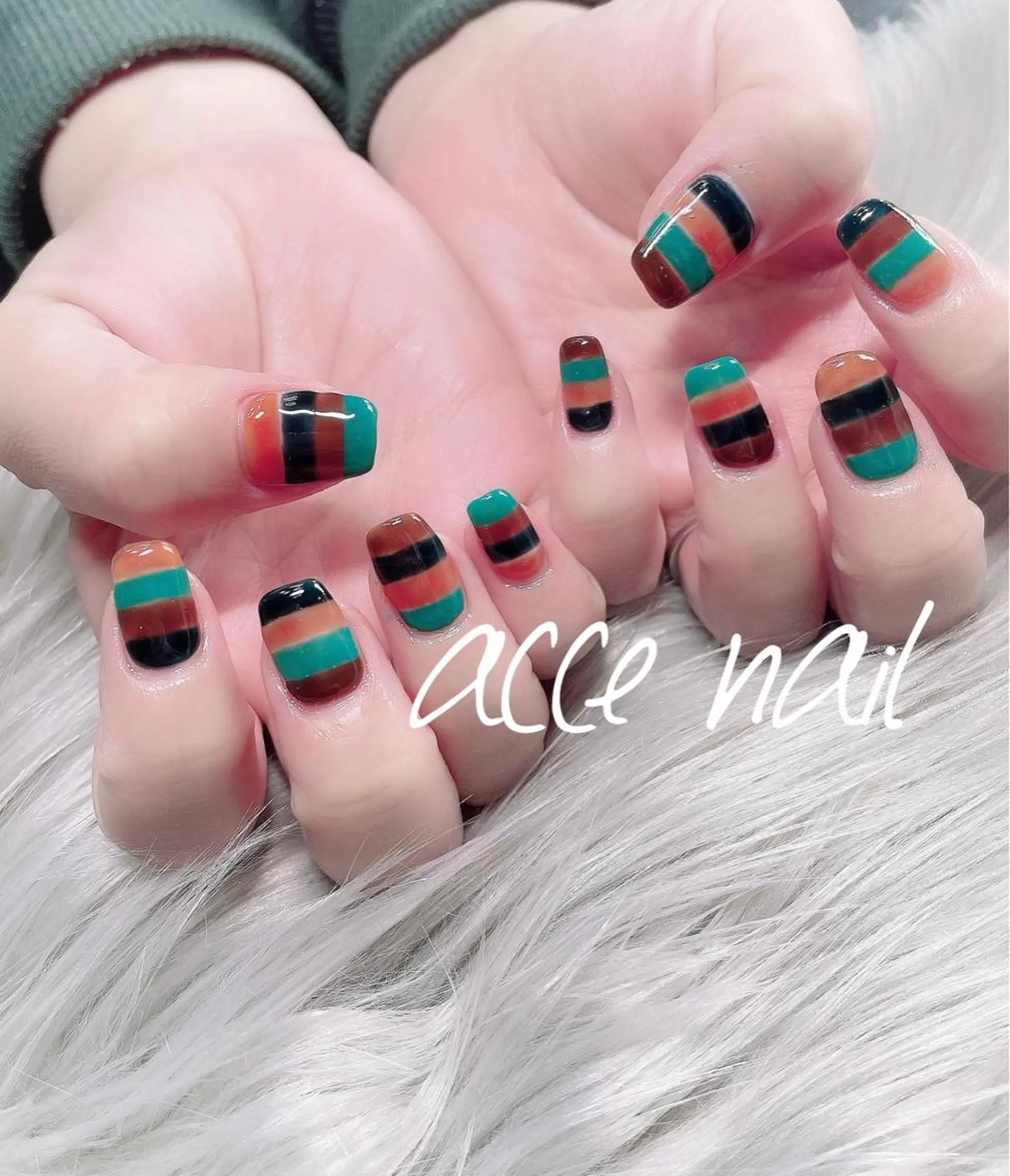 ネイル 持ち込み ハンドネイル atsuco ✴︎のネイルデザイン