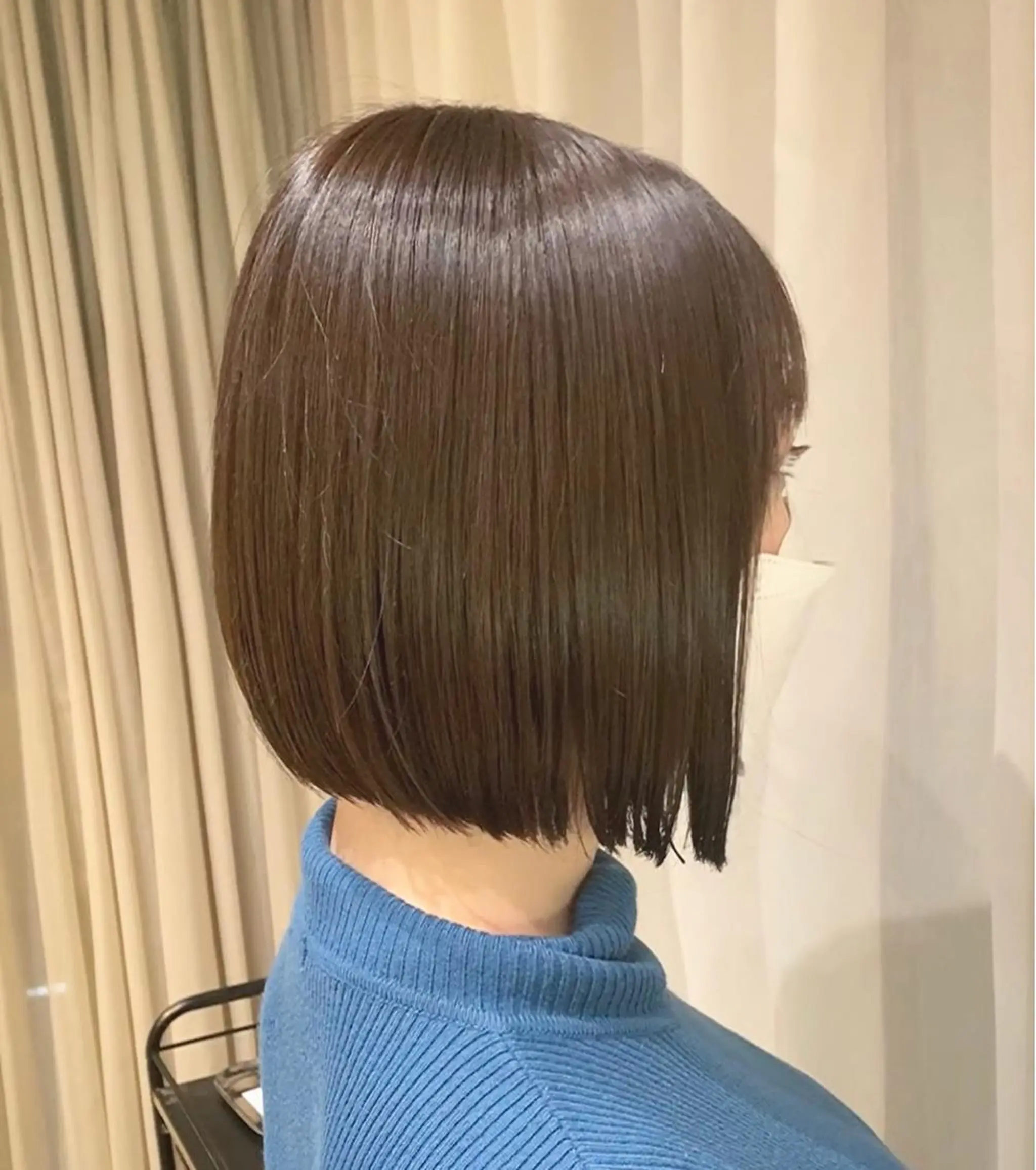 ショート カラー ヘアアレンジ ベージュカラー ブラウンカラー ブラウンベージュ ボブ 🖤小顔ボブ/ウルフ レイヤー🖤山本諒のヘアスタイル