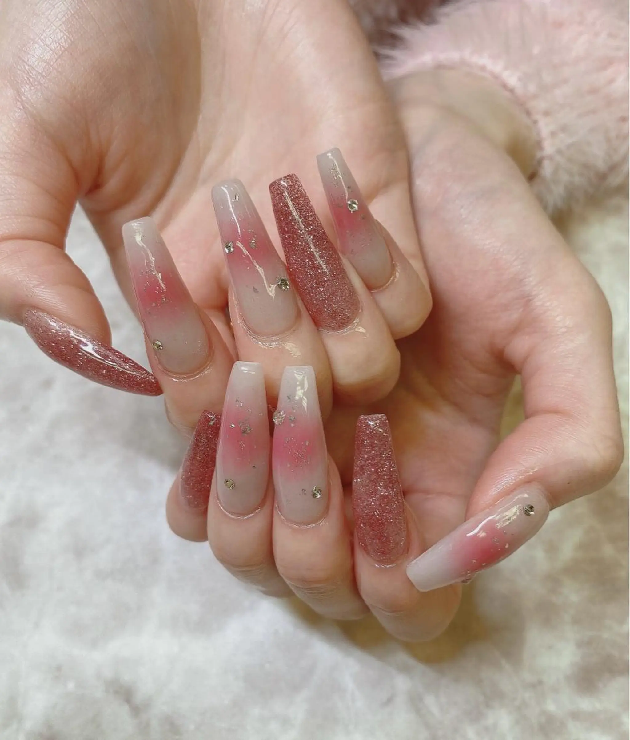 セミロング JNA認定講師🌸 RIEのネイルデザイン