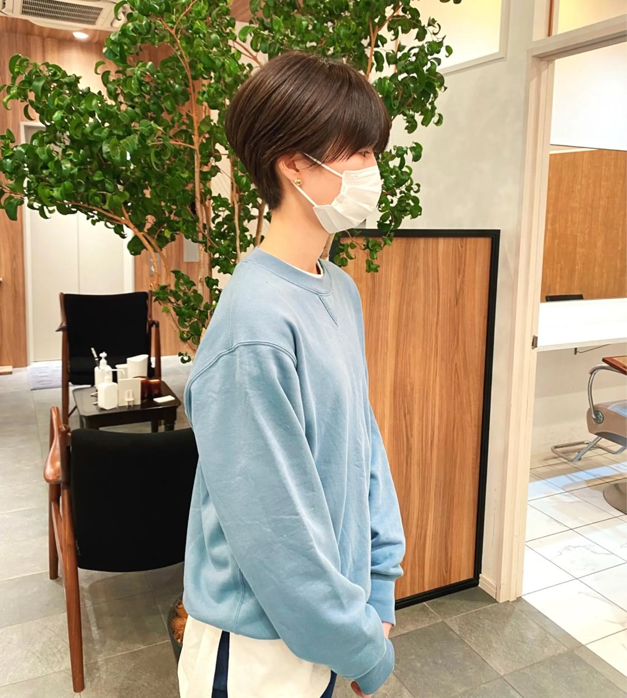 ショート カラー パーマ ショートヘア 🍃服部 雅哉🍃銀座◎のヘアスタイル