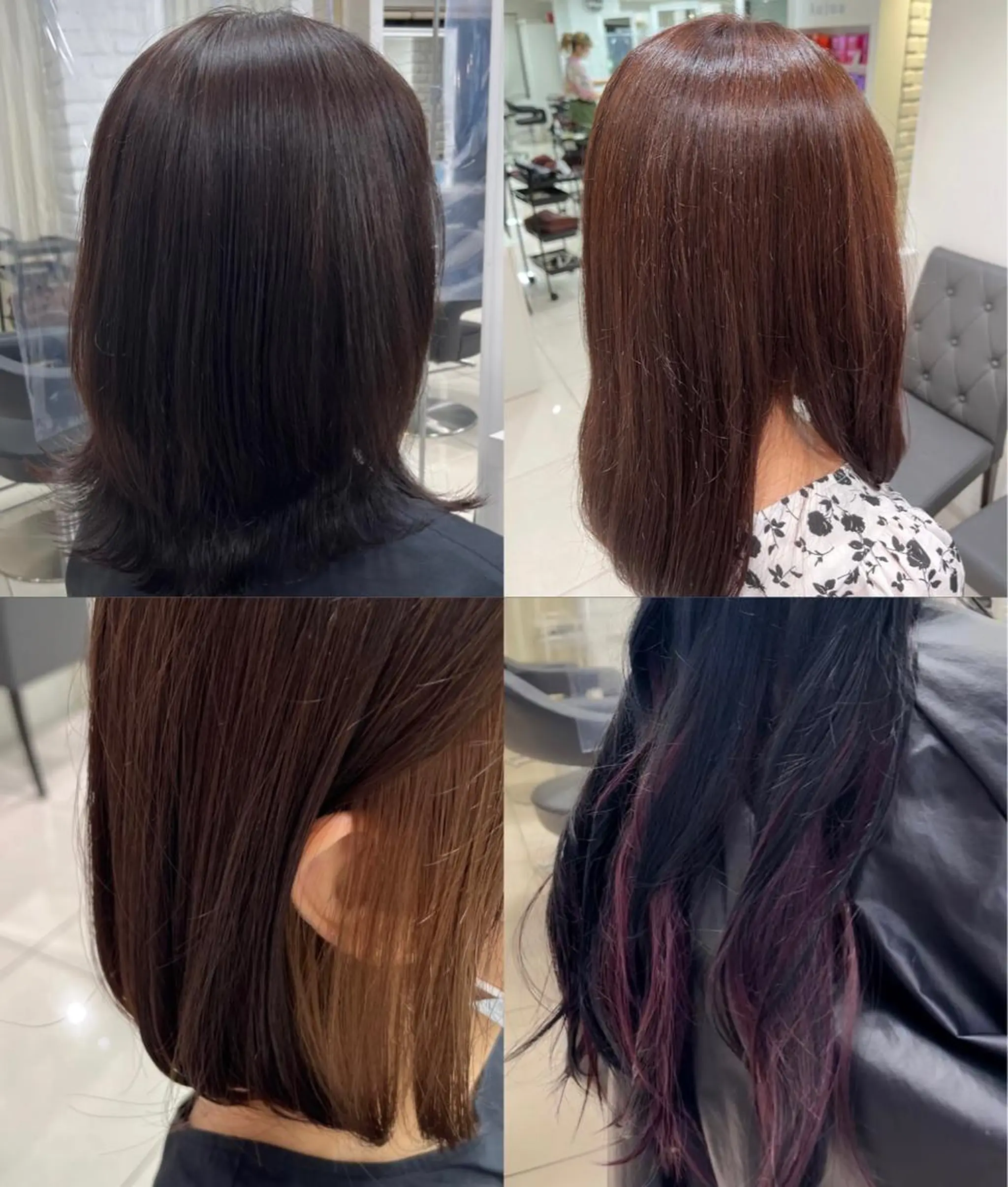 カラー 巖本 真希のヘアスタイル