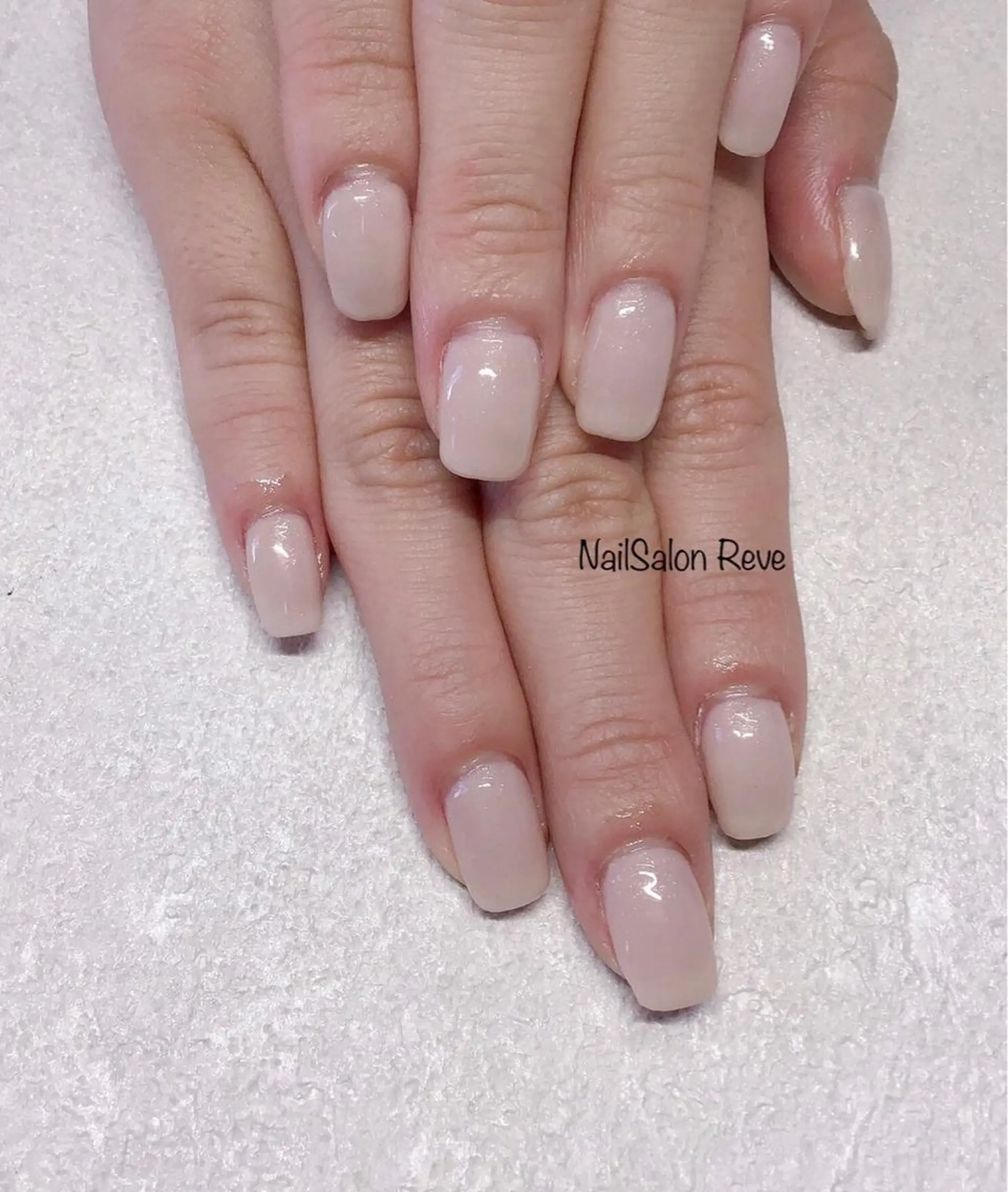 ネイル ワンカラーネイル ハンドネイル NailSalon Reveのネイルデザイン