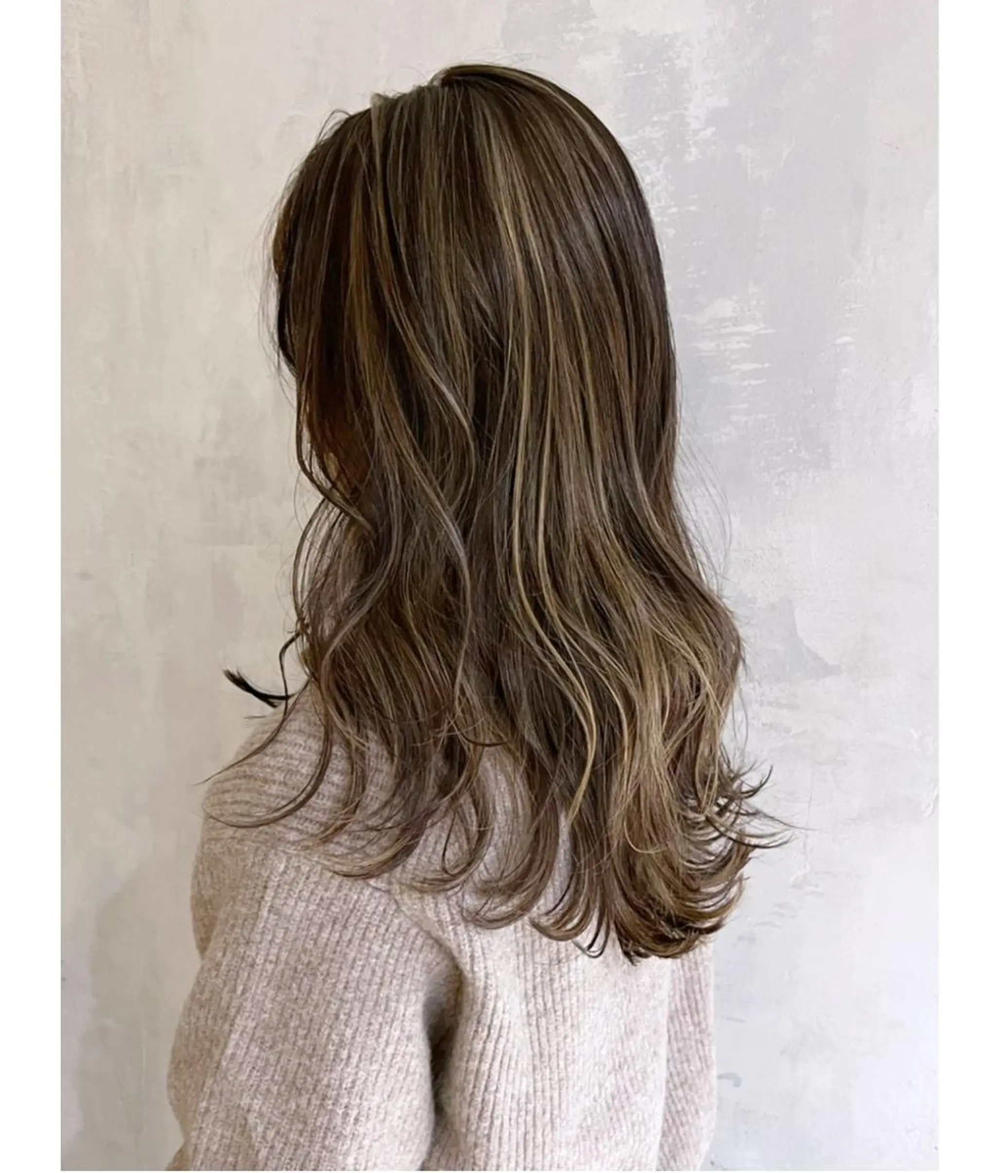 ロング カラー ヘアアレンジ ハイライトカラー ハイライト ITbyALBUM 藤沢店のヘアスタイル