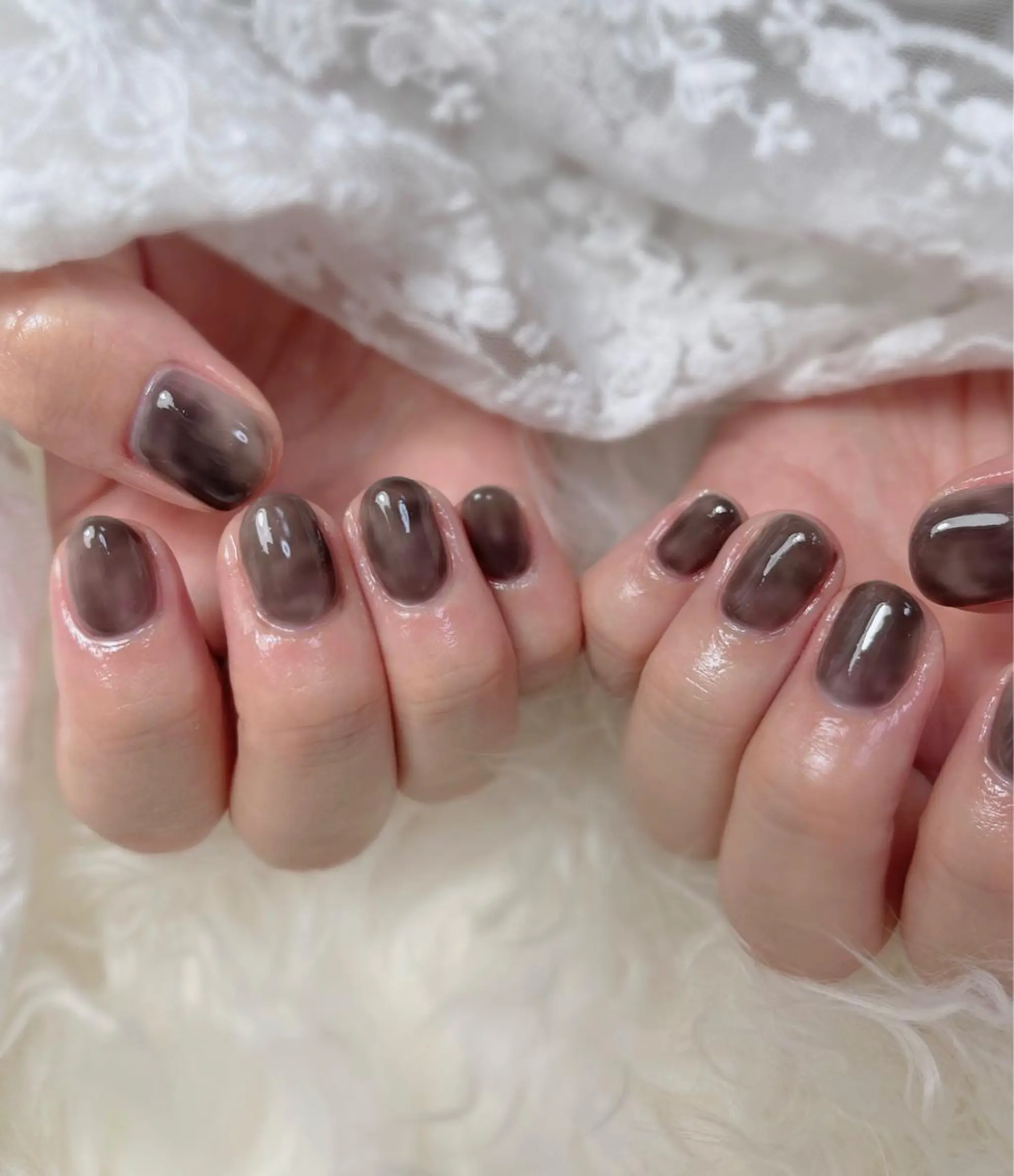 ショート ネイル ショートヘア ショートネイル ハンドネイル La Culusのネイルデザイン