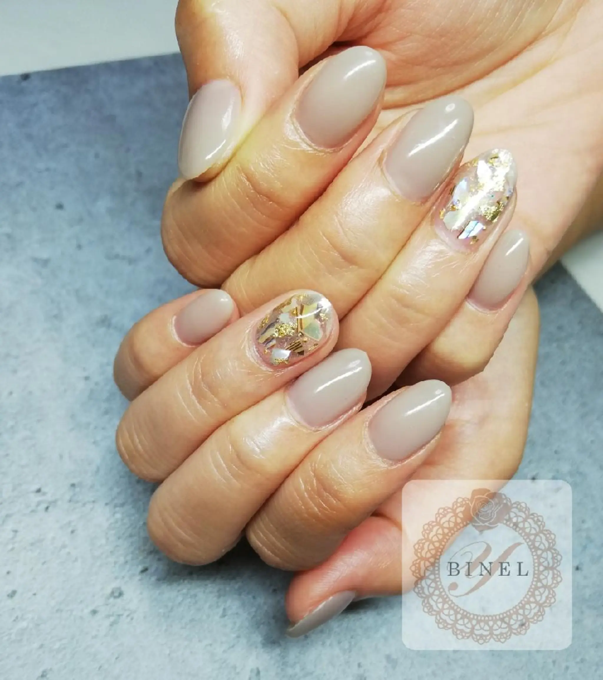 ネイル 夏ネイル ハンドネイル Nail Salon Y.BINELのネイルデザイン