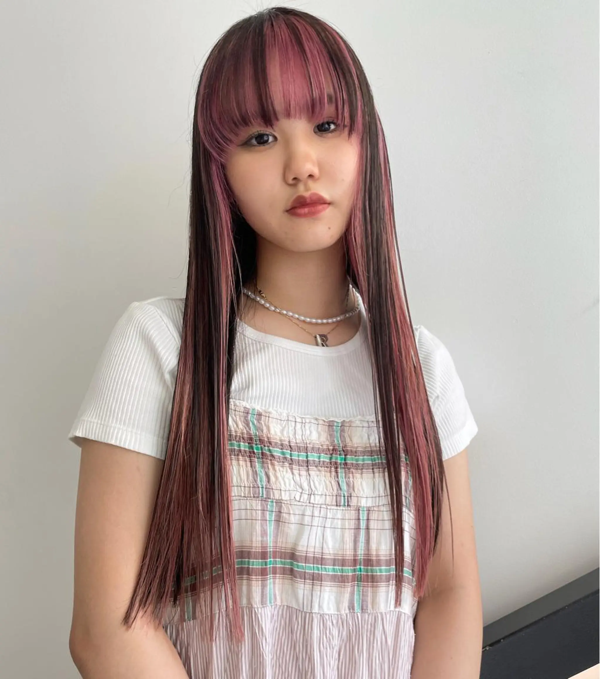 ロング カラー インナーカラー ヘアカラー hair&nail ☯️アイリ☯️のネイルデザイン