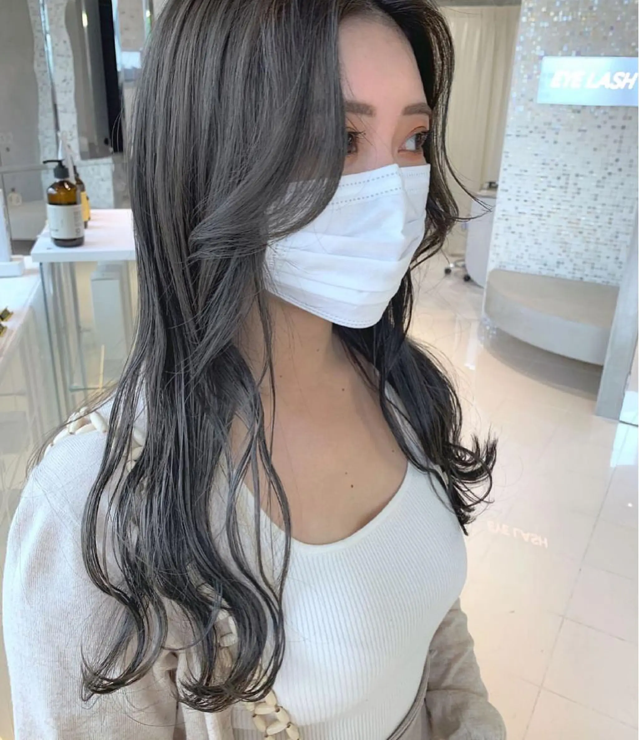 ロング カラー 韓国ヘア／レイヤー/ 🤍ayumuのヘアスタイル