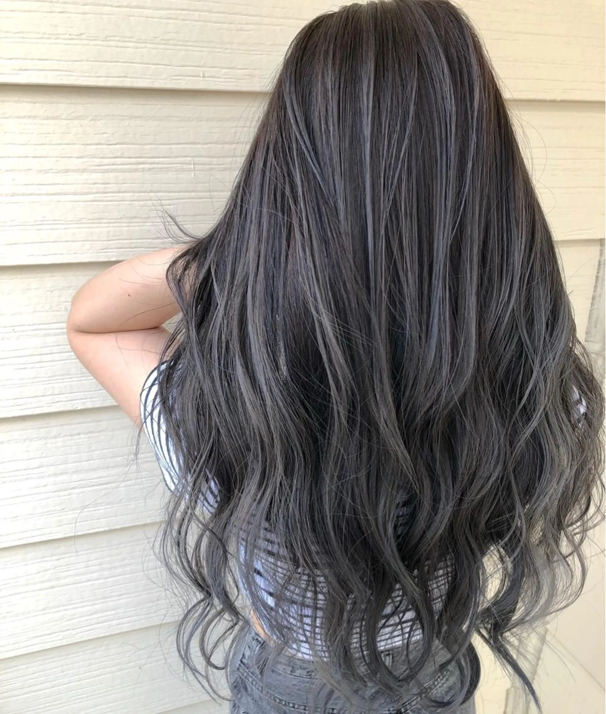 ロング 米澤 俊輔のヘアスタイル