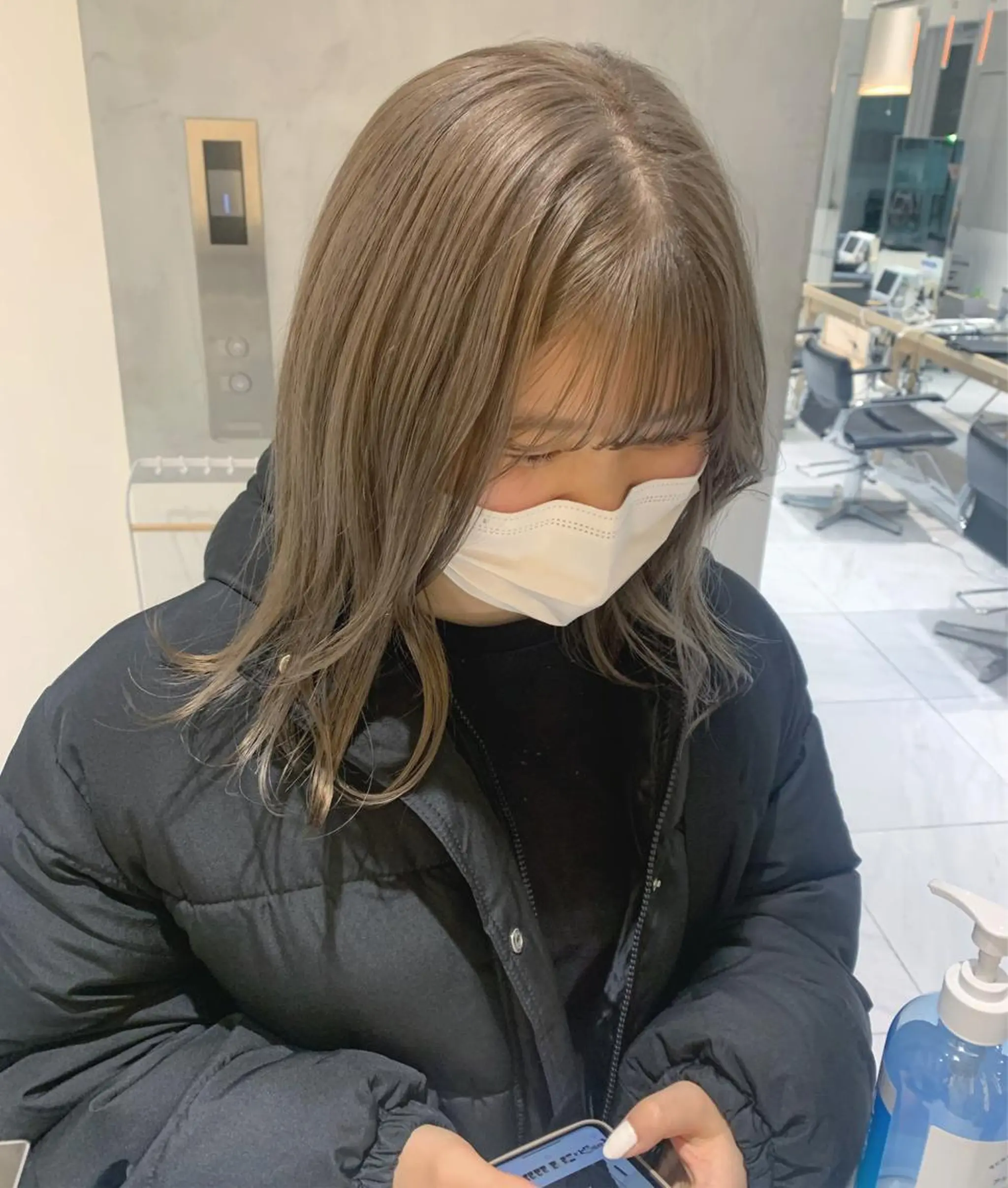 ミディアム カラー ブリーチ minami🪷 暖色カラーのヘアスタイル